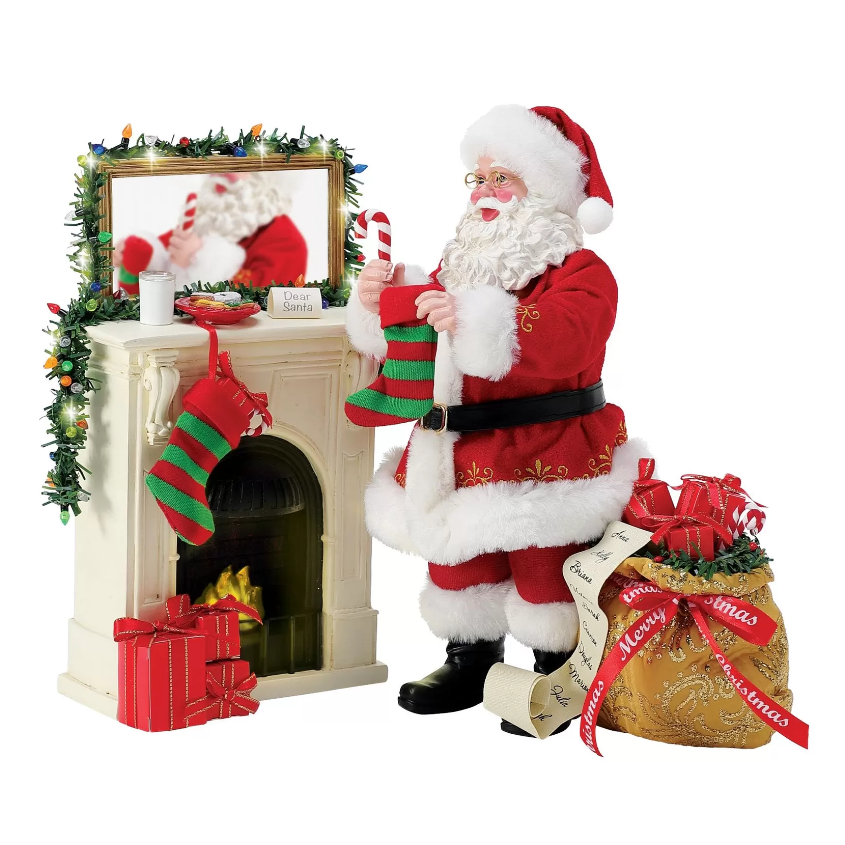 Department 56 A Visit from St. Nicholas< Christmas Traditions