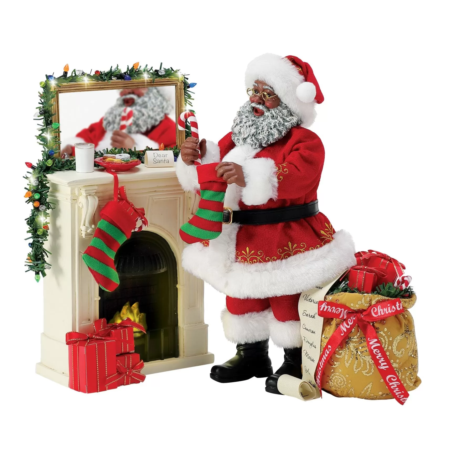 Department 56 A Visit from St. Nicholas AA< Christmas Traditions