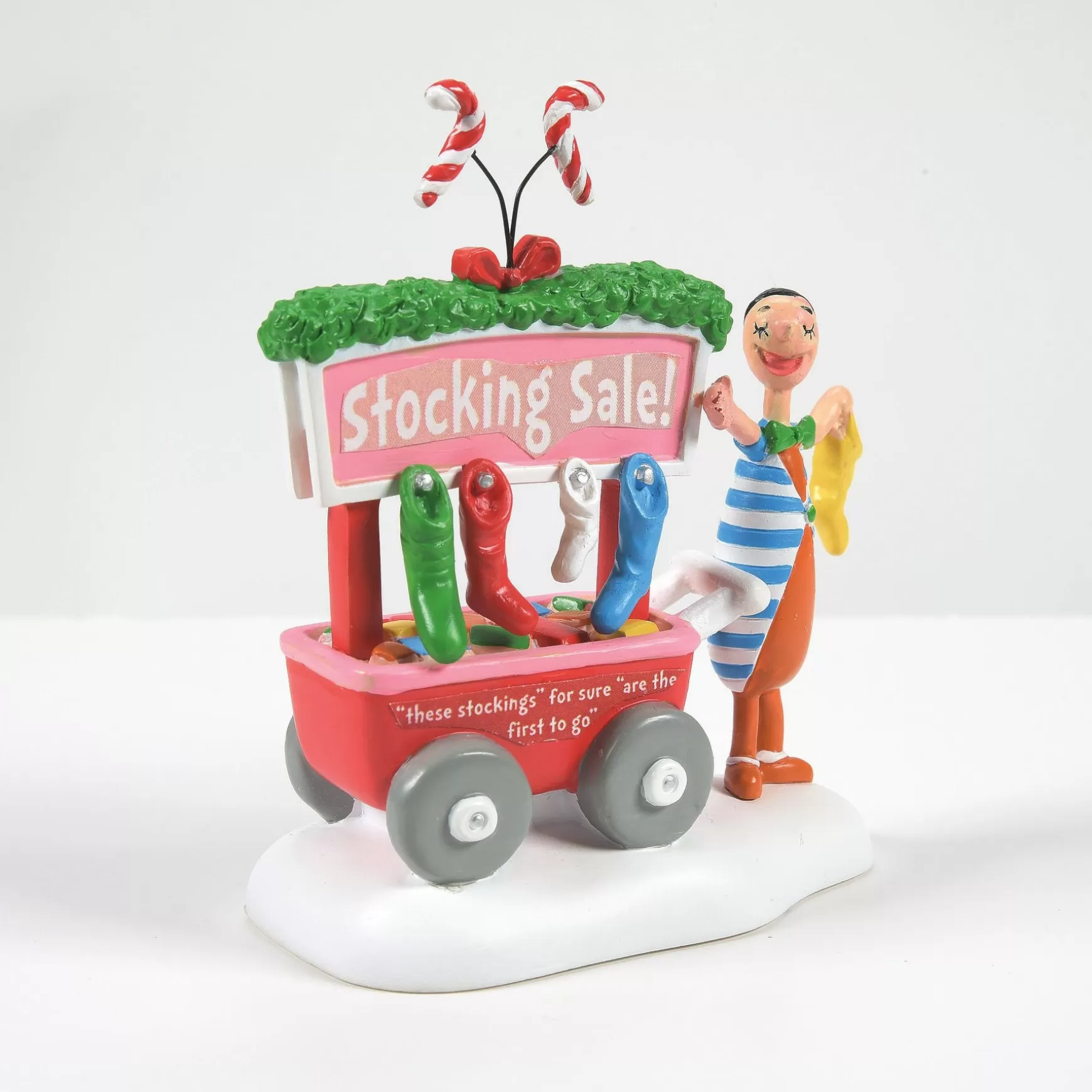 Department 56 A Who's Who Christmas Stocking< Grinch™ Village