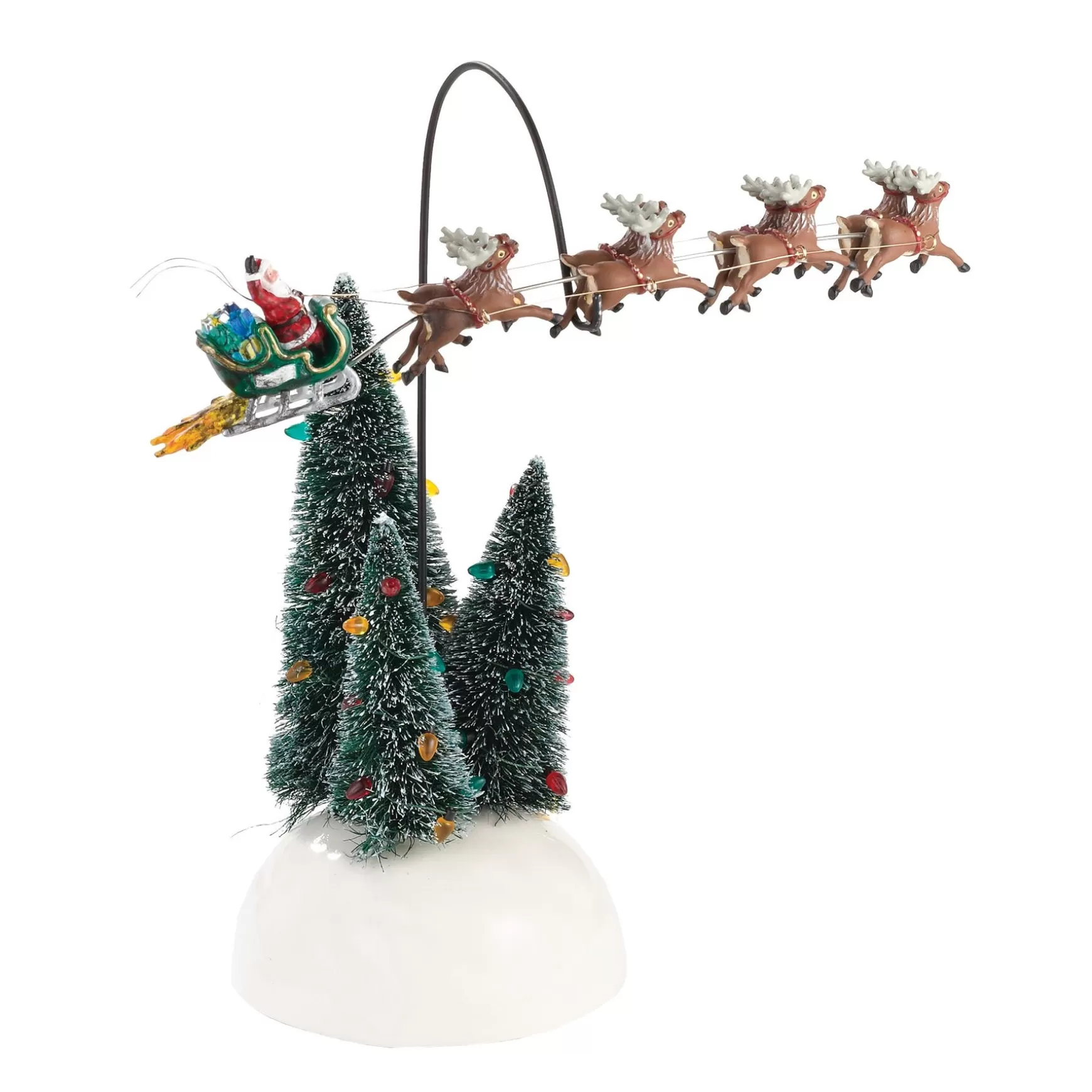 Department 56 Animated Flaming Sleigh< The Original Snow Village