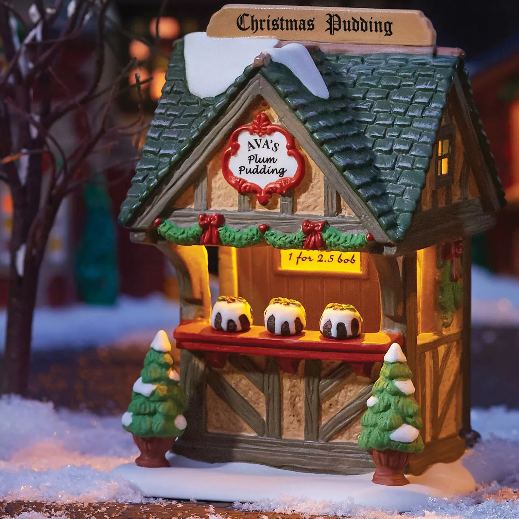Department 56 Ava's Plum Pudding< Dickens Village Series