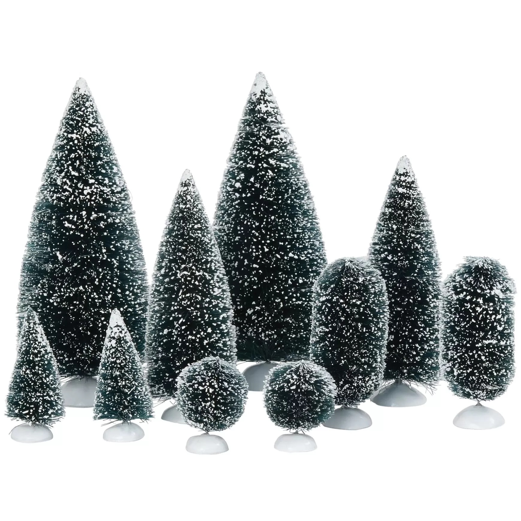 Department 56 Bag-O-Frosted Topiaries, Small< Village Accessories
