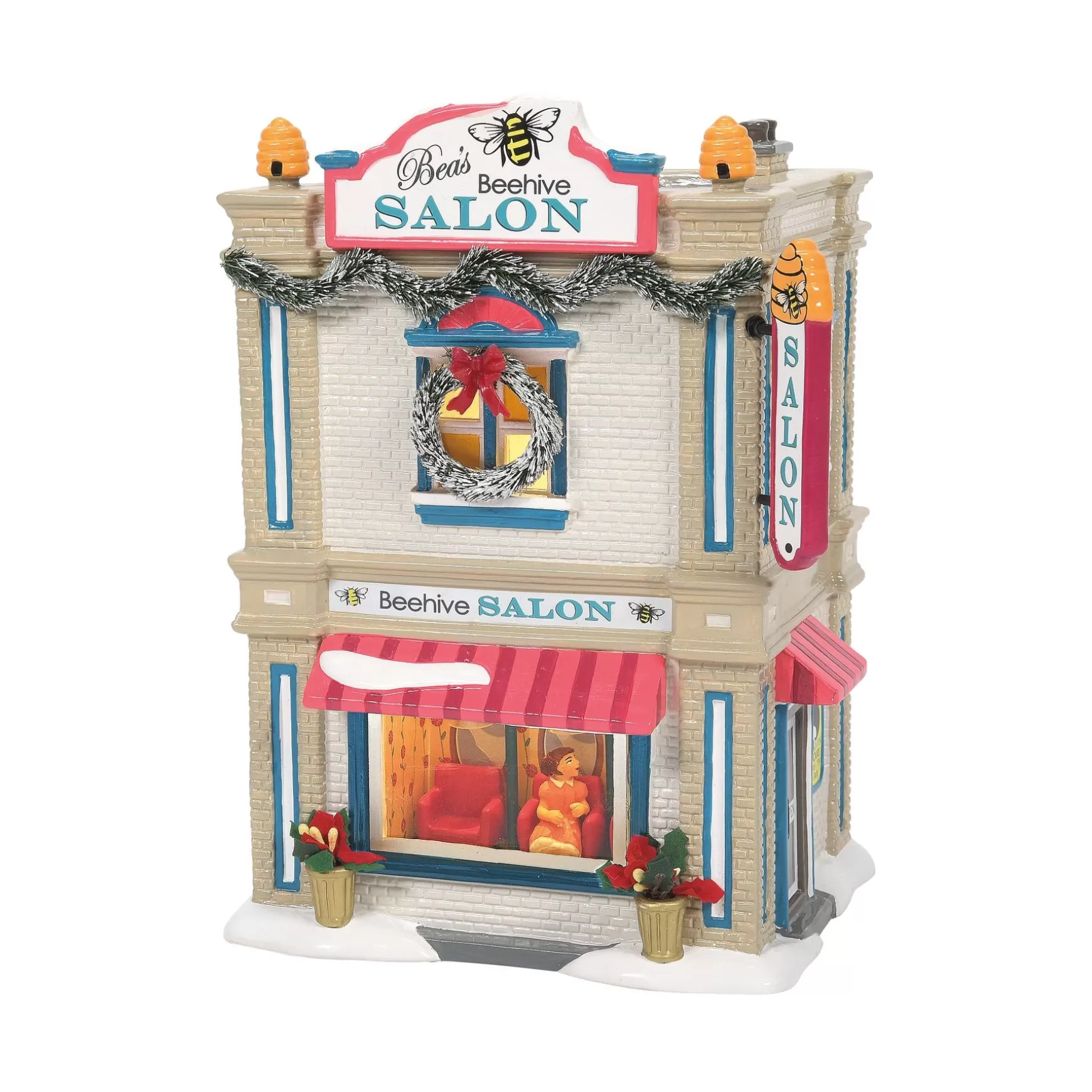Department 56 Bea's Beehive Salon< The Original Snow Village