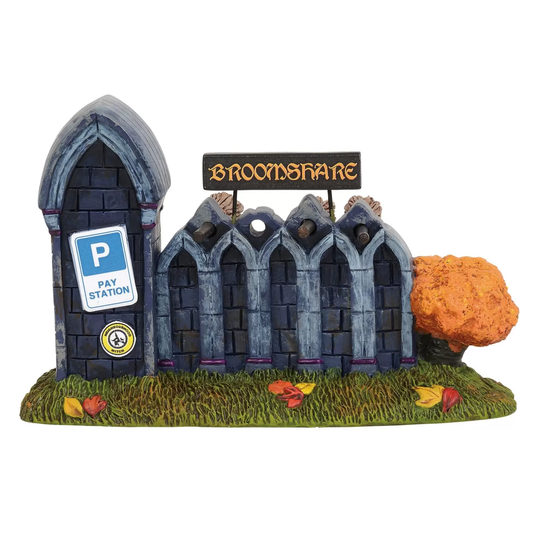 Department 56 Broomshare< Halloween Village Accessories