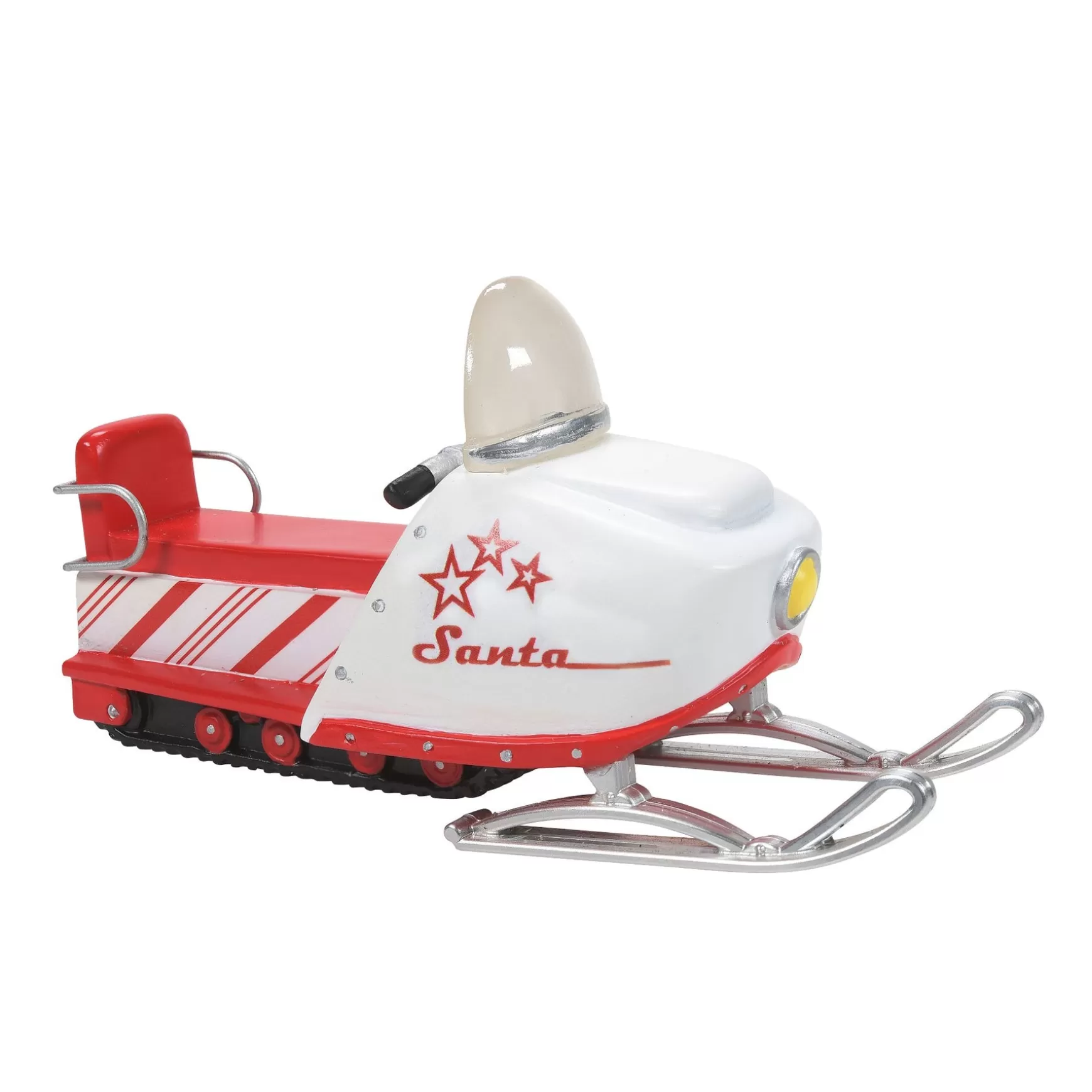 Department 56 Candy Cane Snowmobile< Village Accessories