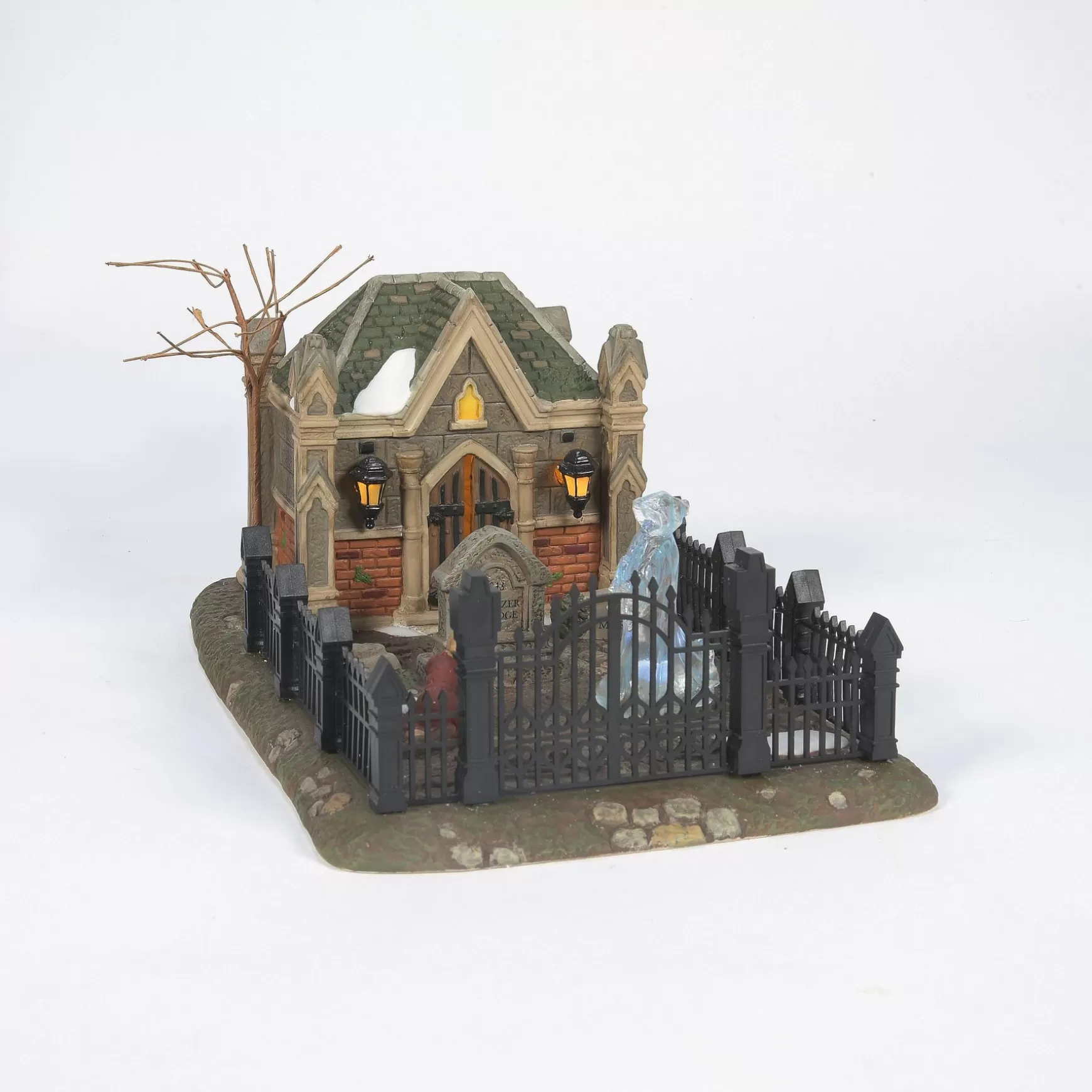 Department 56 Christmas Carol Cemetery< Dickens' A Christmas Carol
