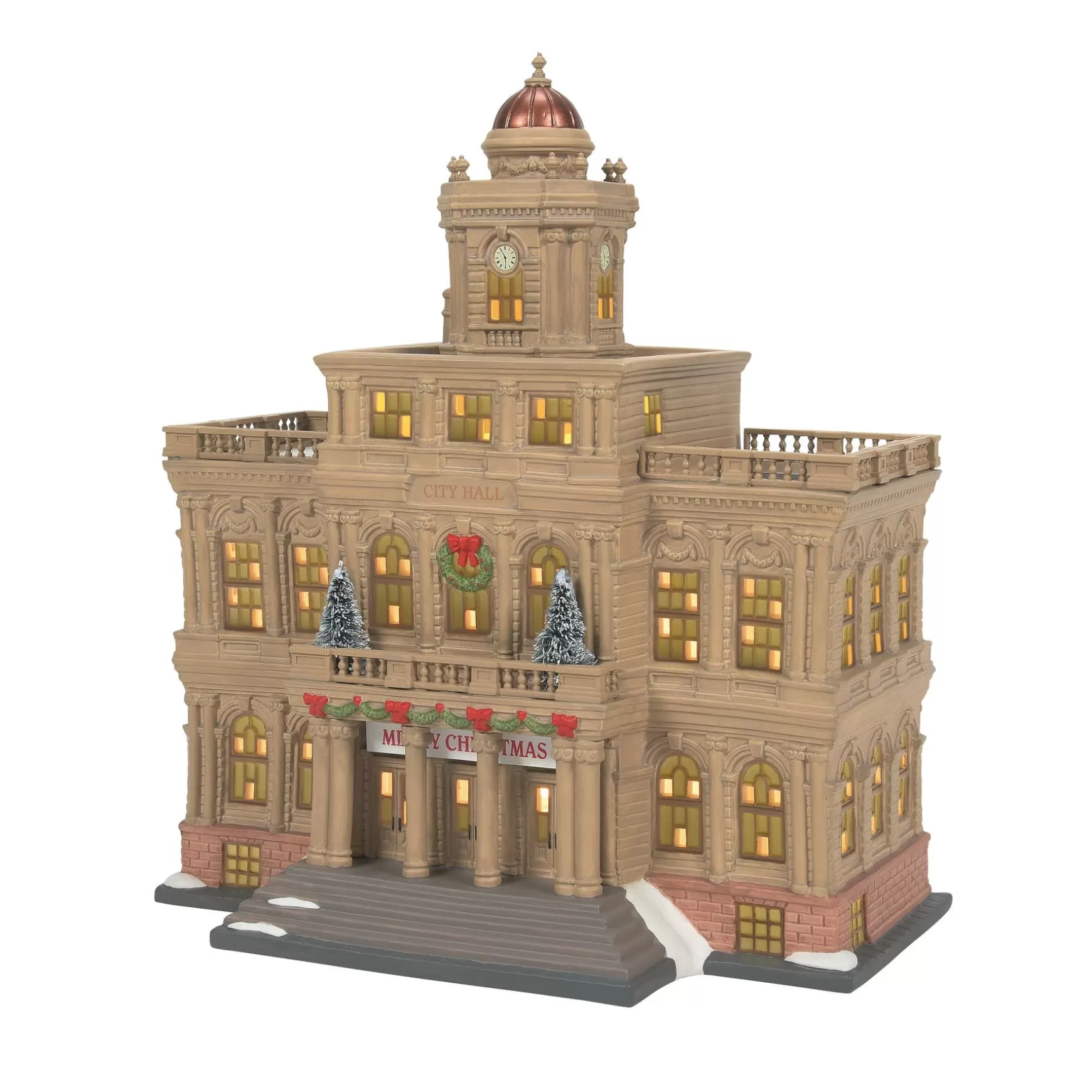 Department 56 City Hall< Christmas In The City Series