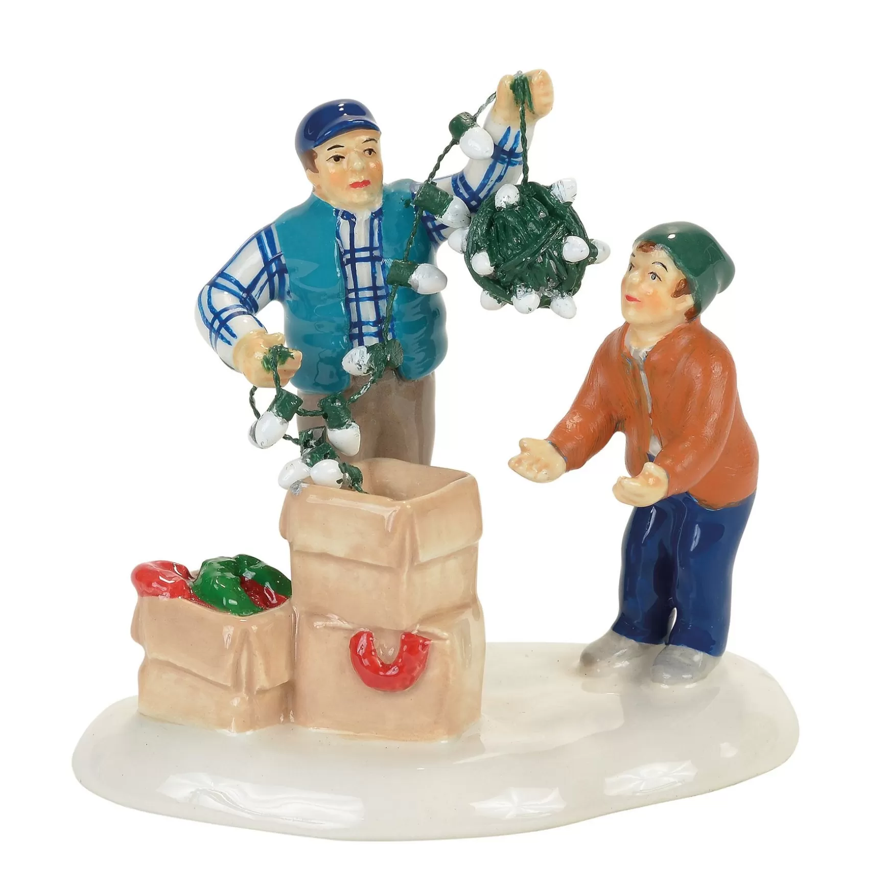 Department 56 Clark & Rusty Cont. Tradition< The Original Snow Village