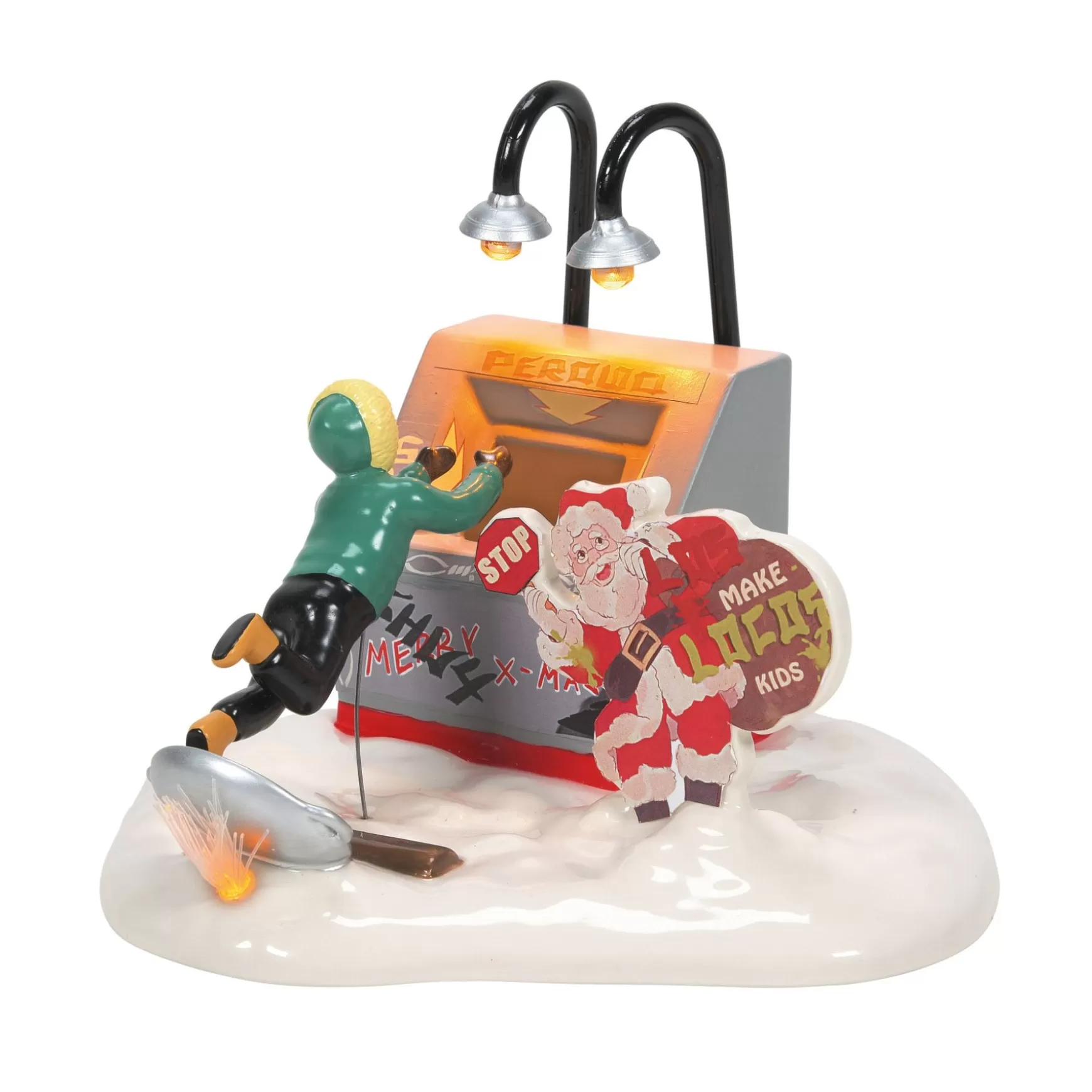 Department 56 Clark's End Run< The Original Snow Village