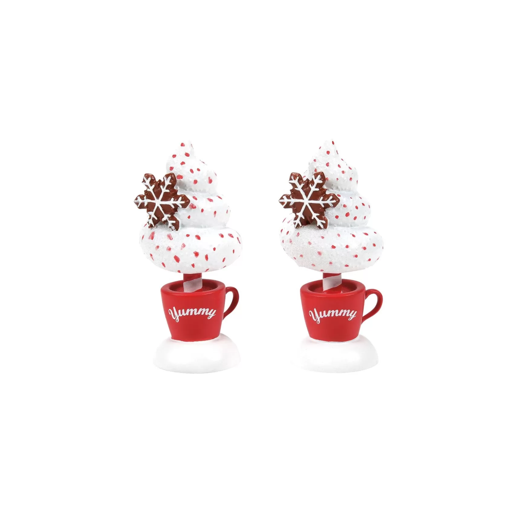 Department 56 Cocoa & Cream Topiary S/2< Village Accessories