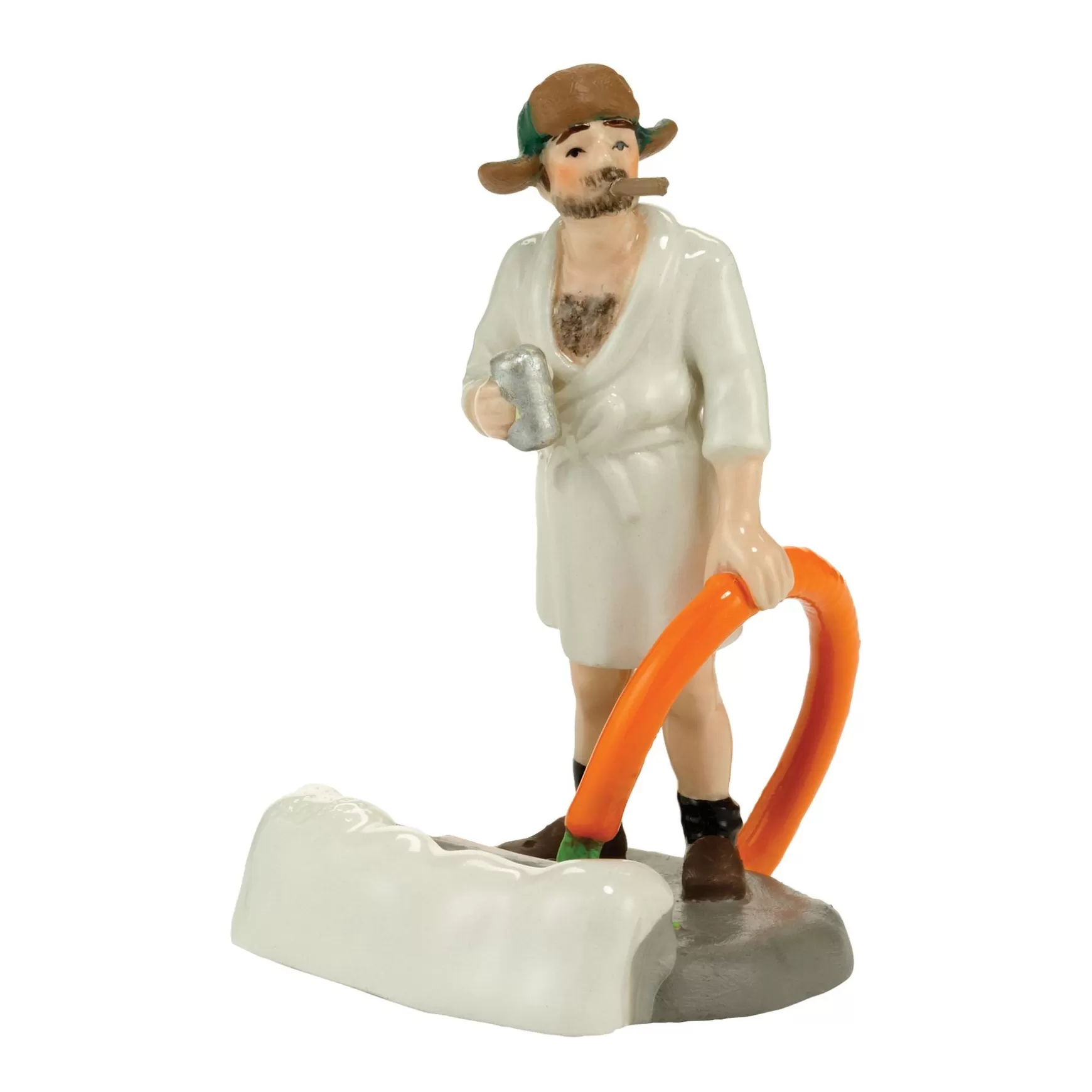 Department 56 Cousin Eddie In The Morning< The Original Snow Village