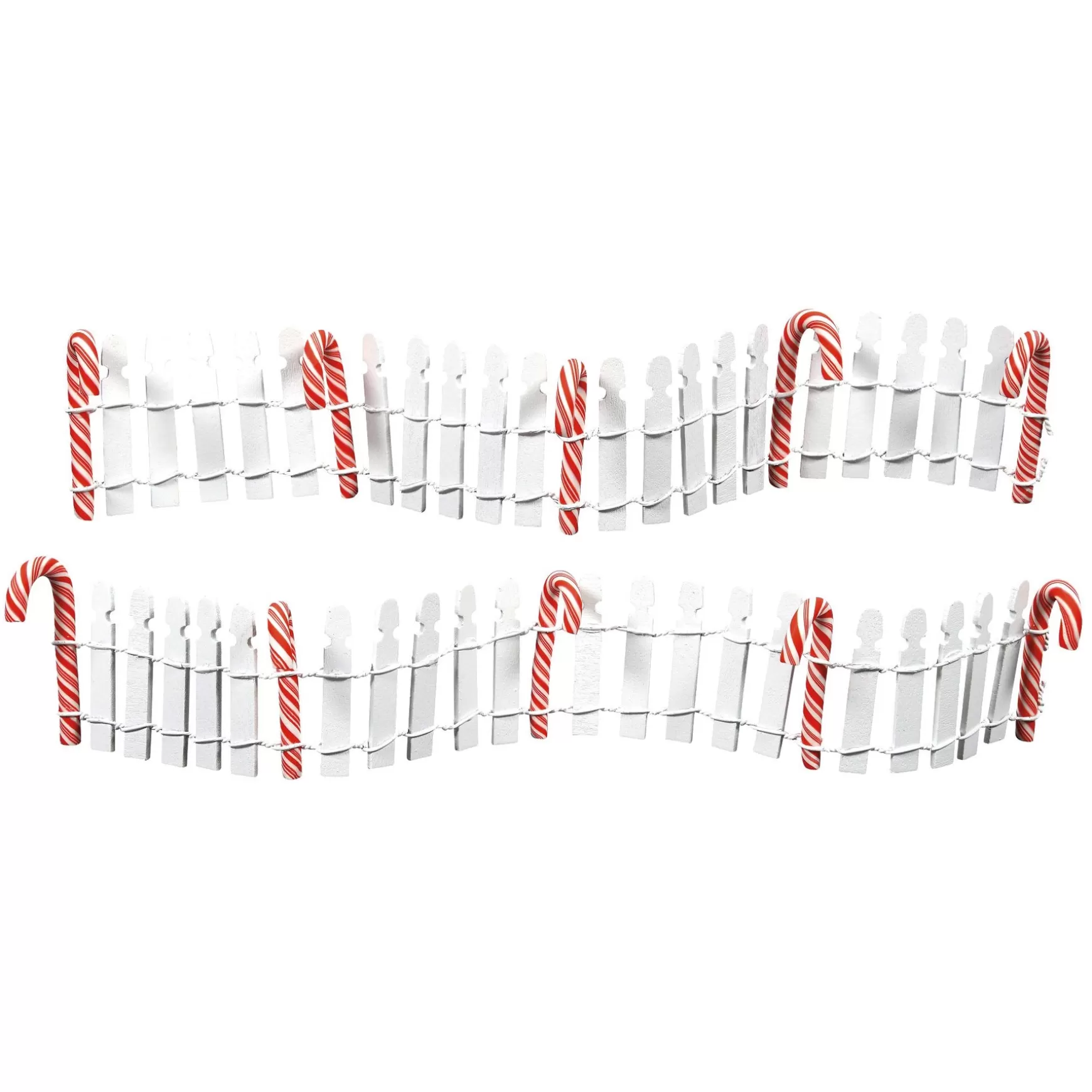 Department 56 Delicious Candy Cane Fence< Village Accessories
