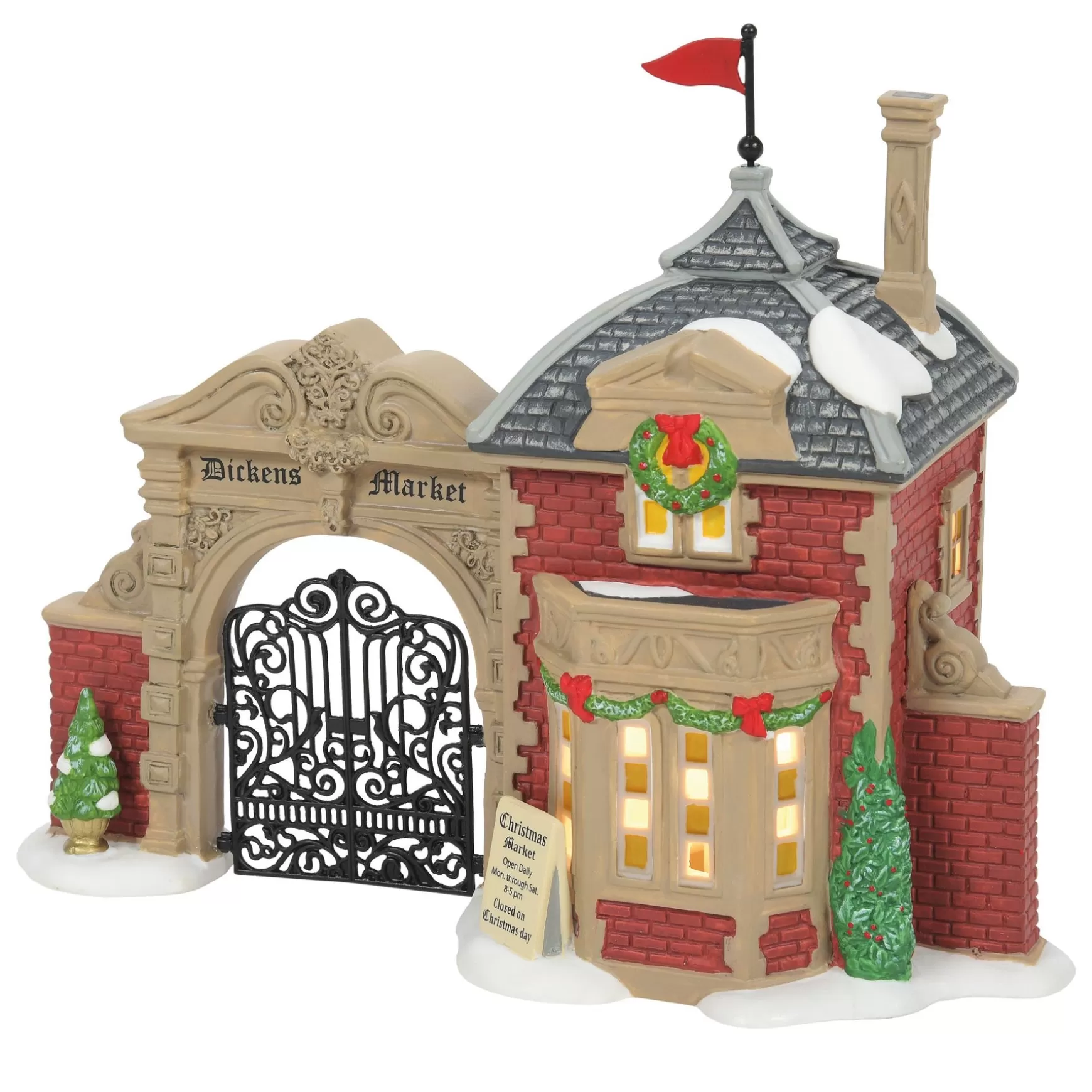 Department 56 Dickens' Market Gate< Dickens Village Series
