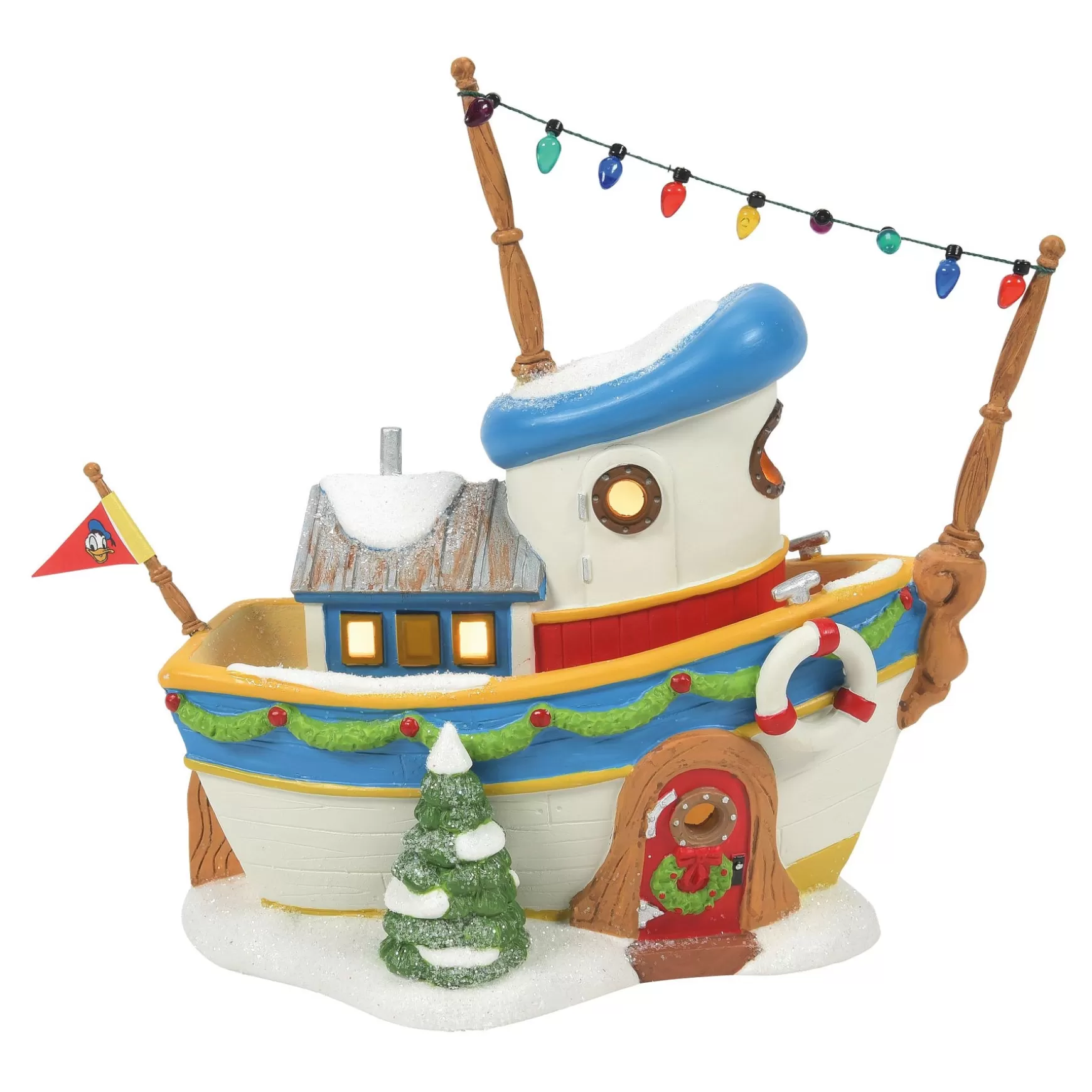 Department 56 Duck The Halls< Disney Village
