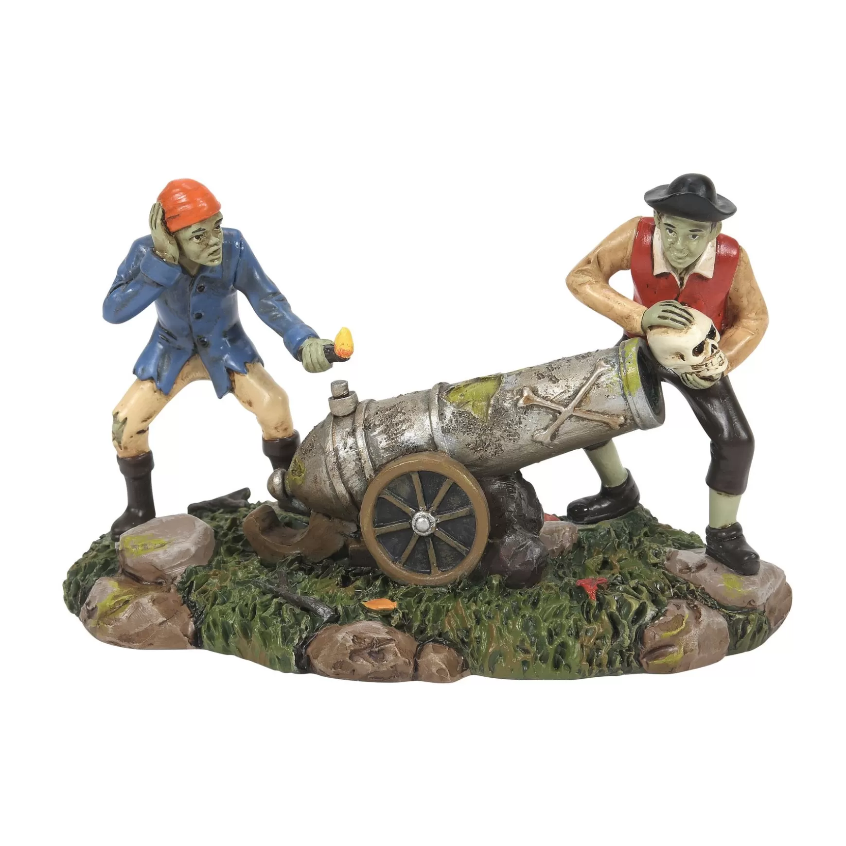 Department 56 Explosive Skullduggery< Snow Village Halloween