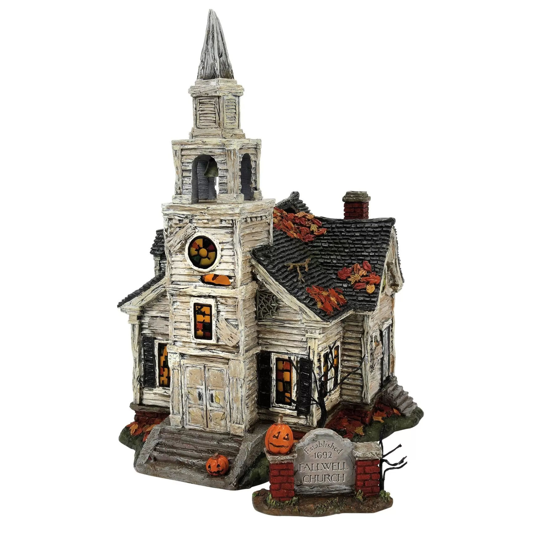 Department 56 Fallen Church of Fallwell S/2< Hot Properties Village