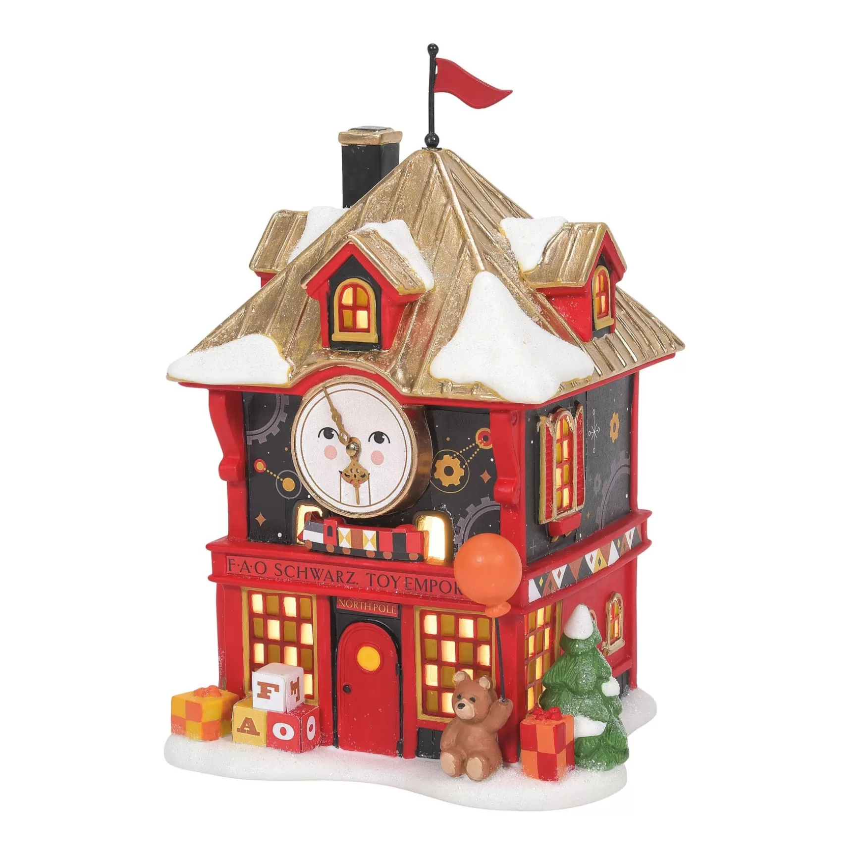 Department 56 FAO SCHWARZ TOY EMPORIUM< North Pole Series