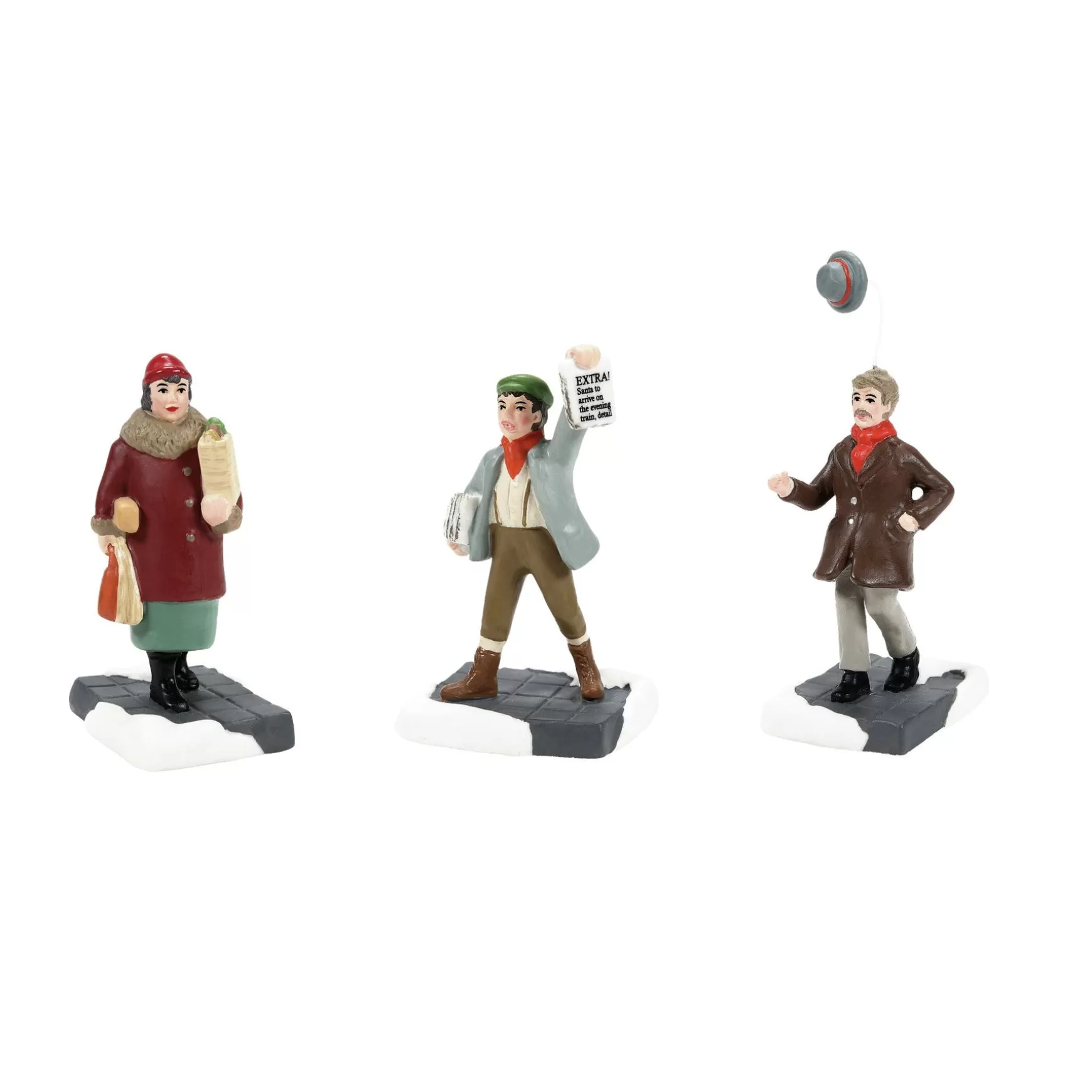 Department 56 Friends & Neighbors S/3< Christmas In The City Series