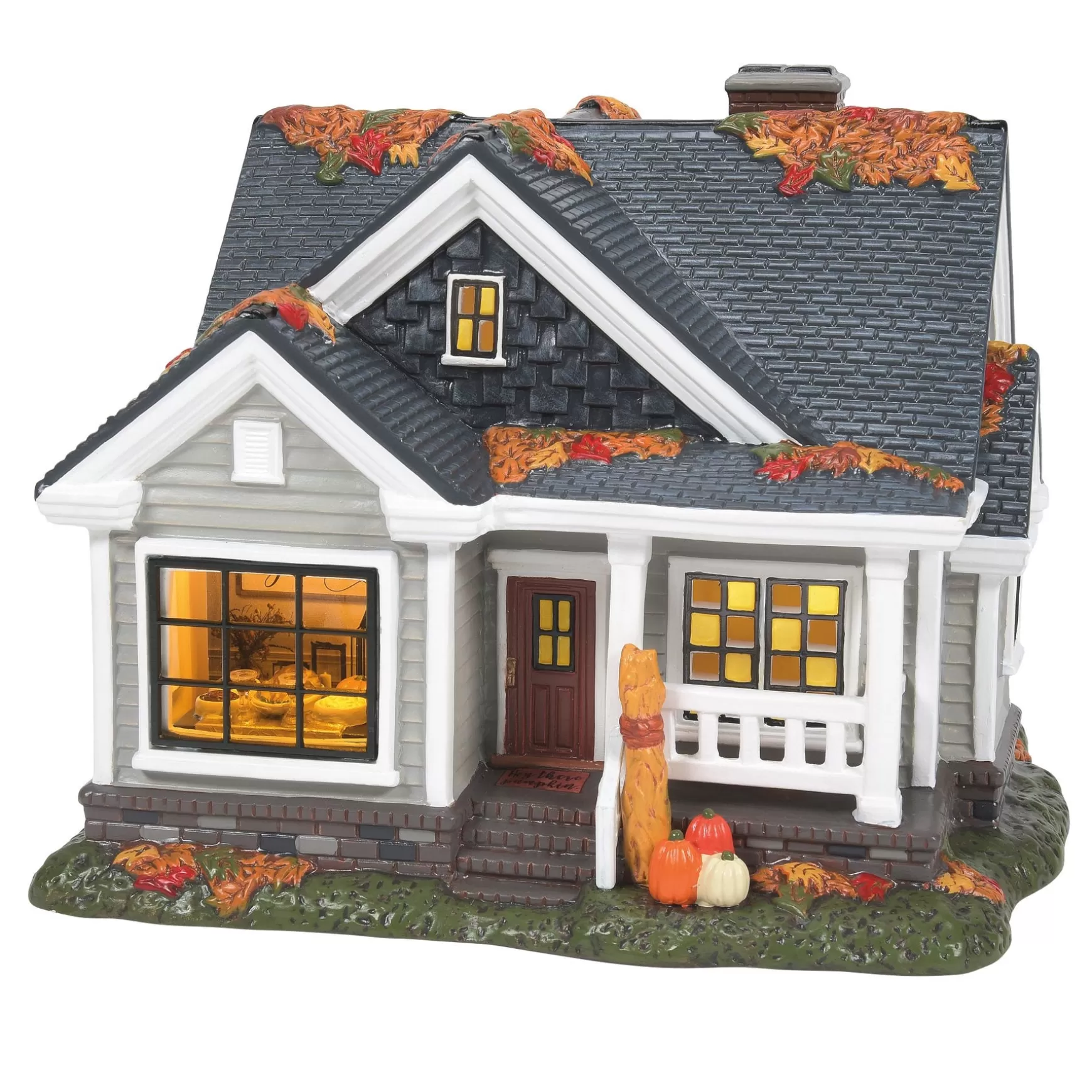 Department 56 Gather 'Round For Thanksg< Snow Village Halloween