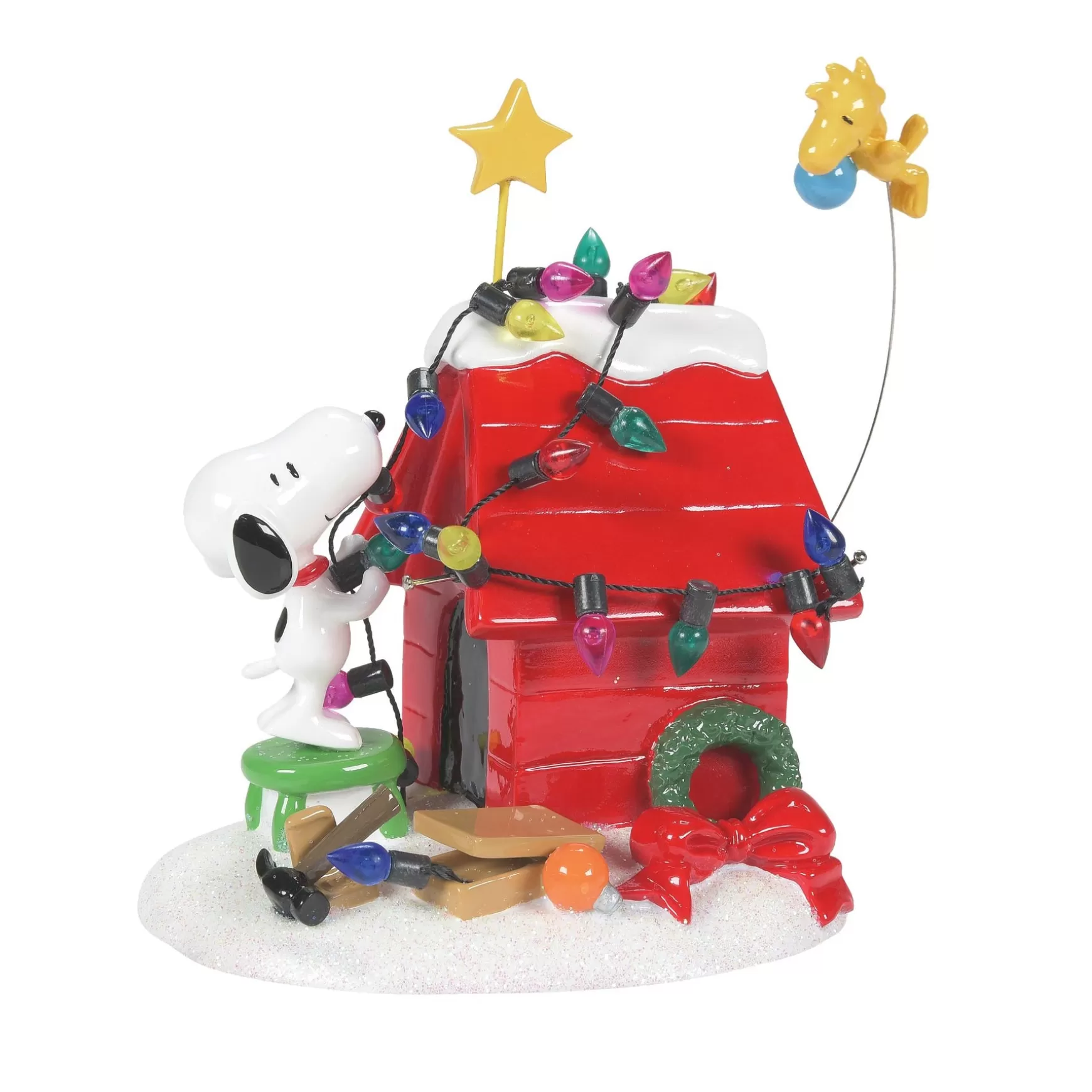 Department 56 Getting Ready for Christmas< Peanuts® Village