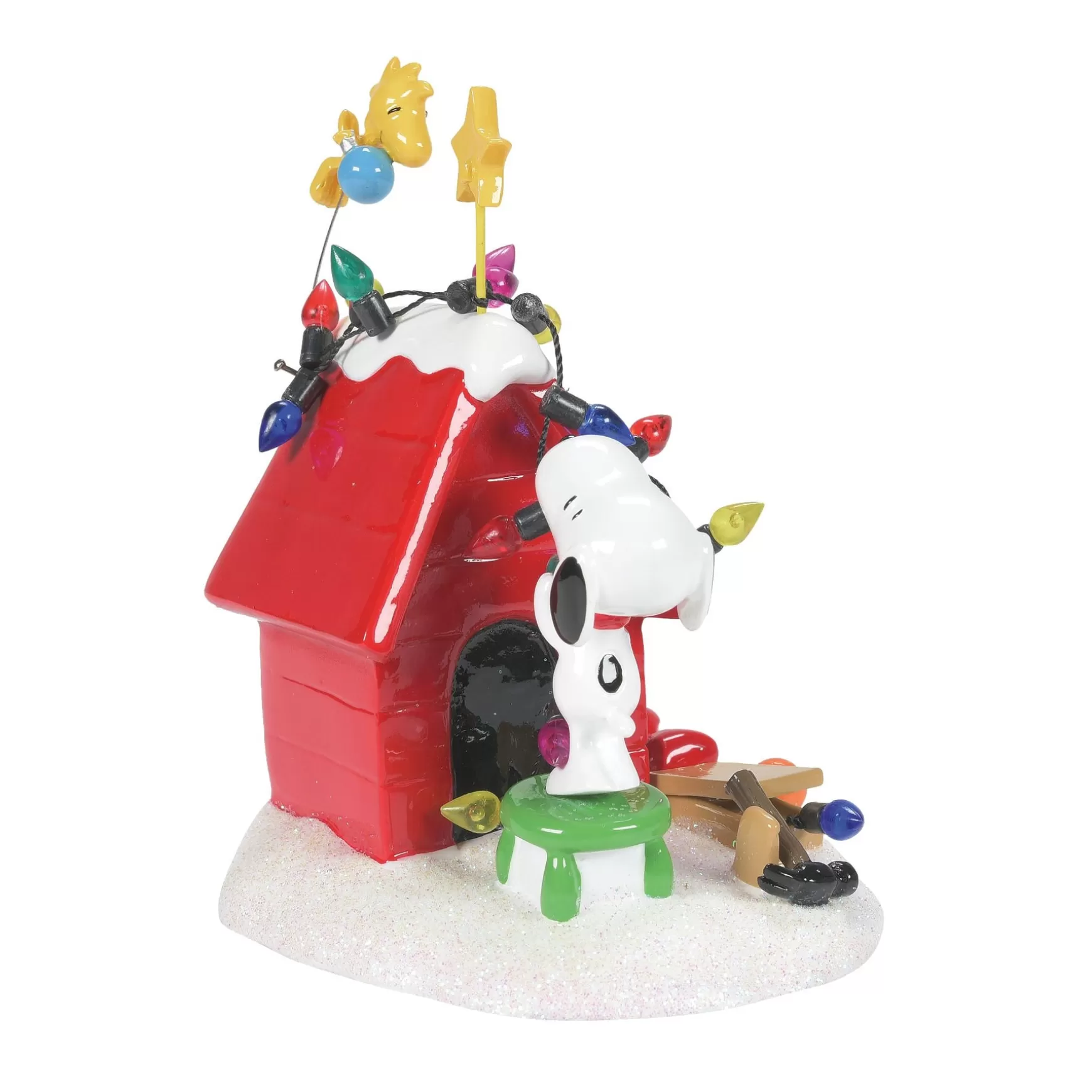 Department 56 Getting Ready for Christmas< Peanuts® Village