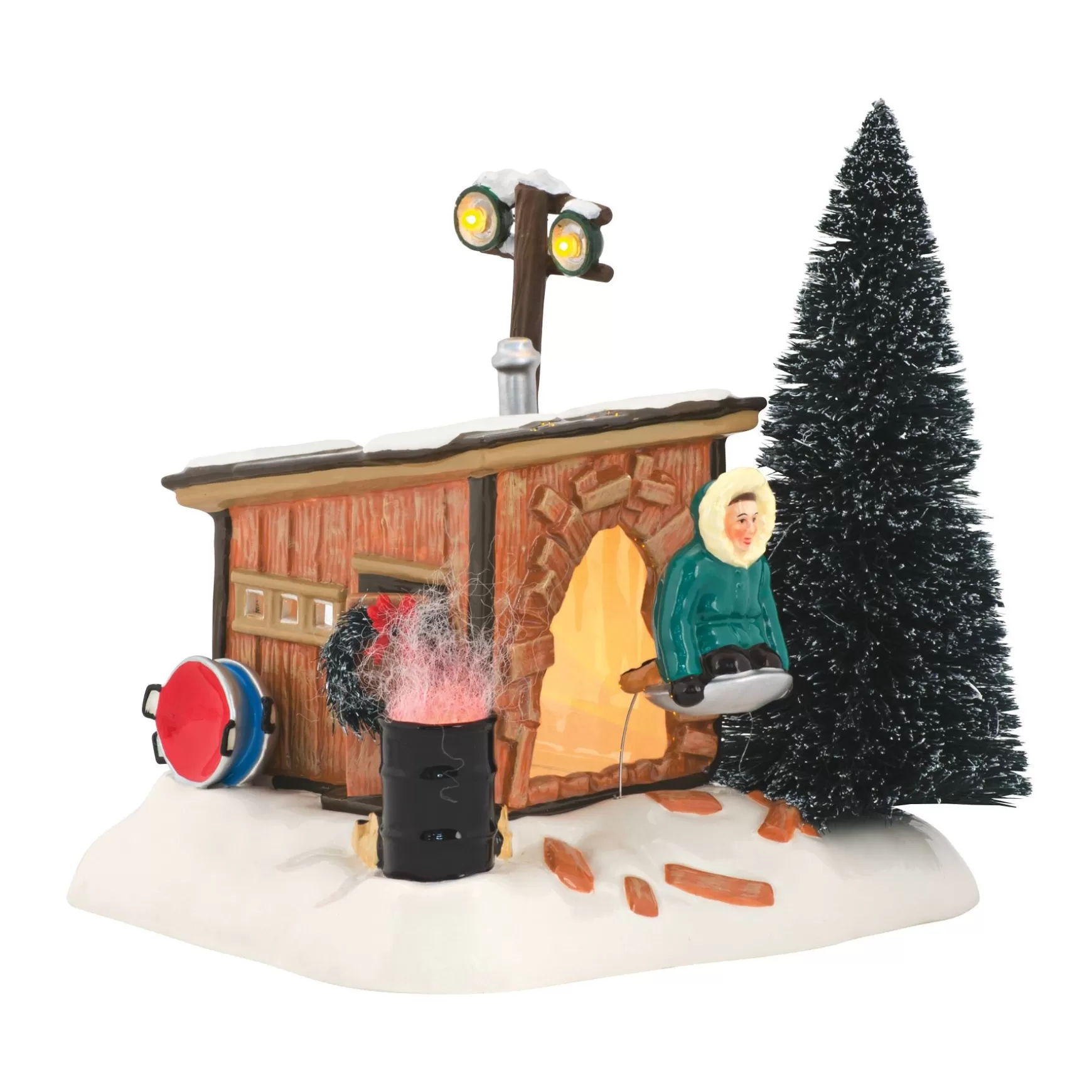 Department 56 Griswold Sled Shack< The Original Snow Village