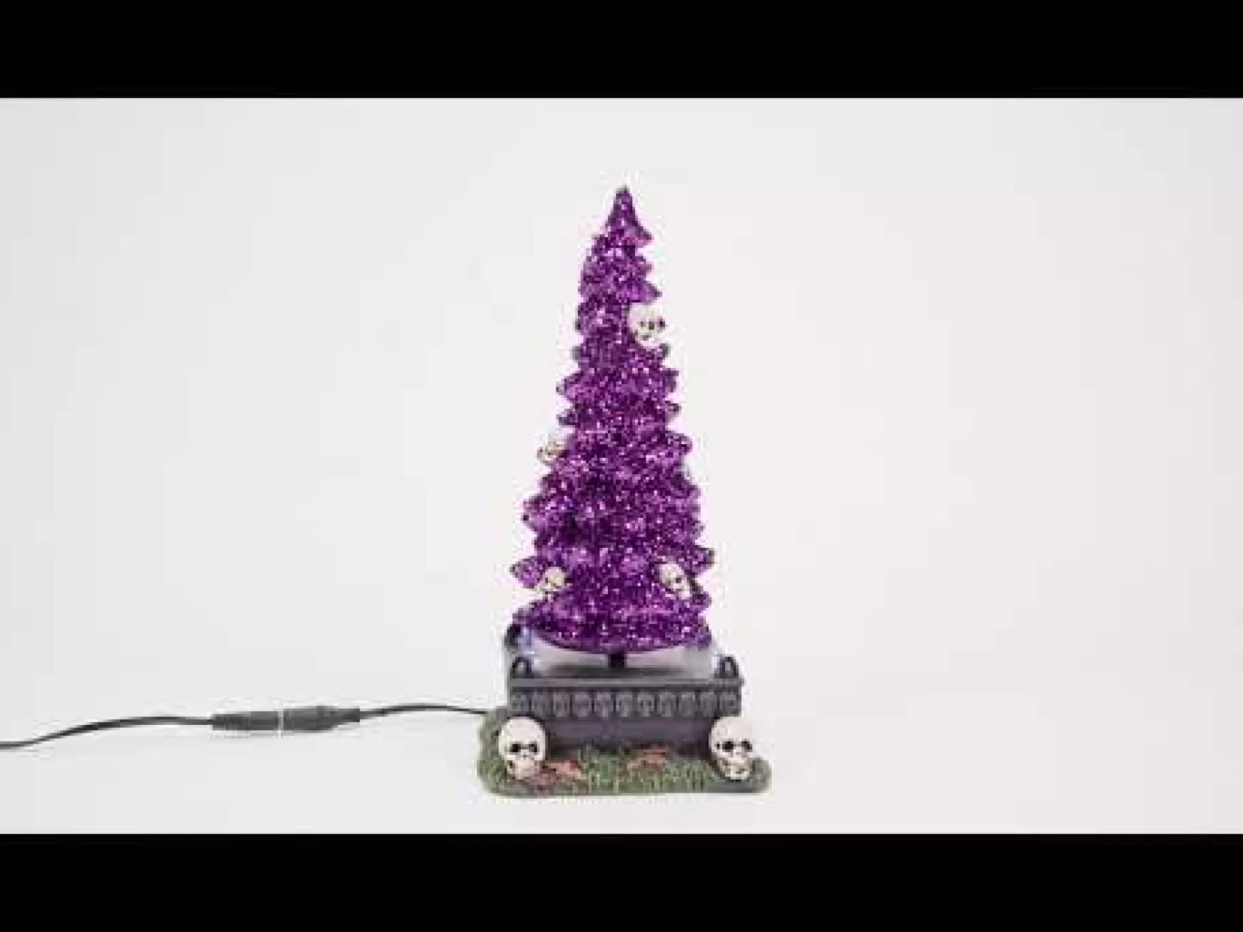 Department 56 Haunted Skull Tree< Halloween Village Accessories