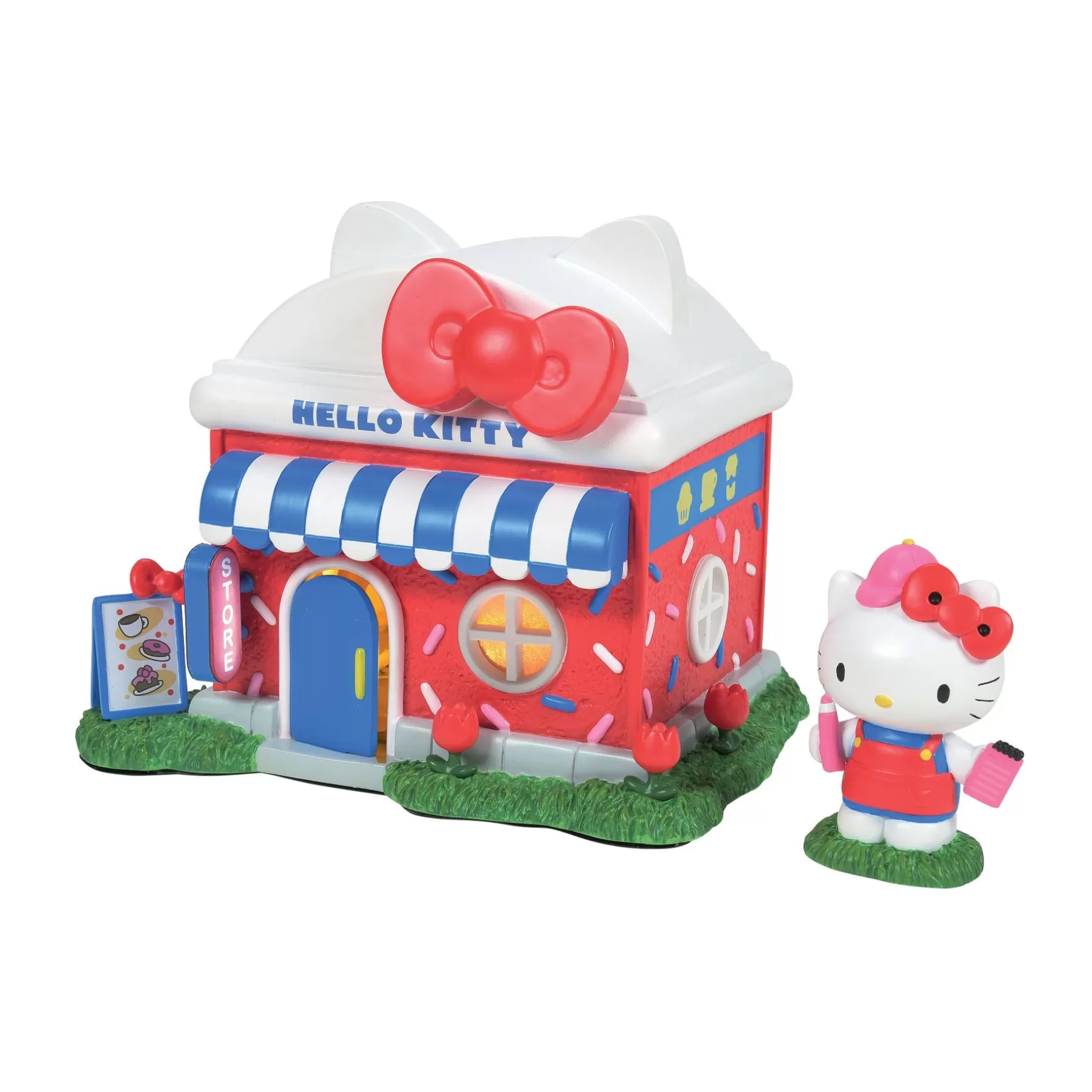 Department 56 Hello Kitty's Store S/2< Hello Kitty Village