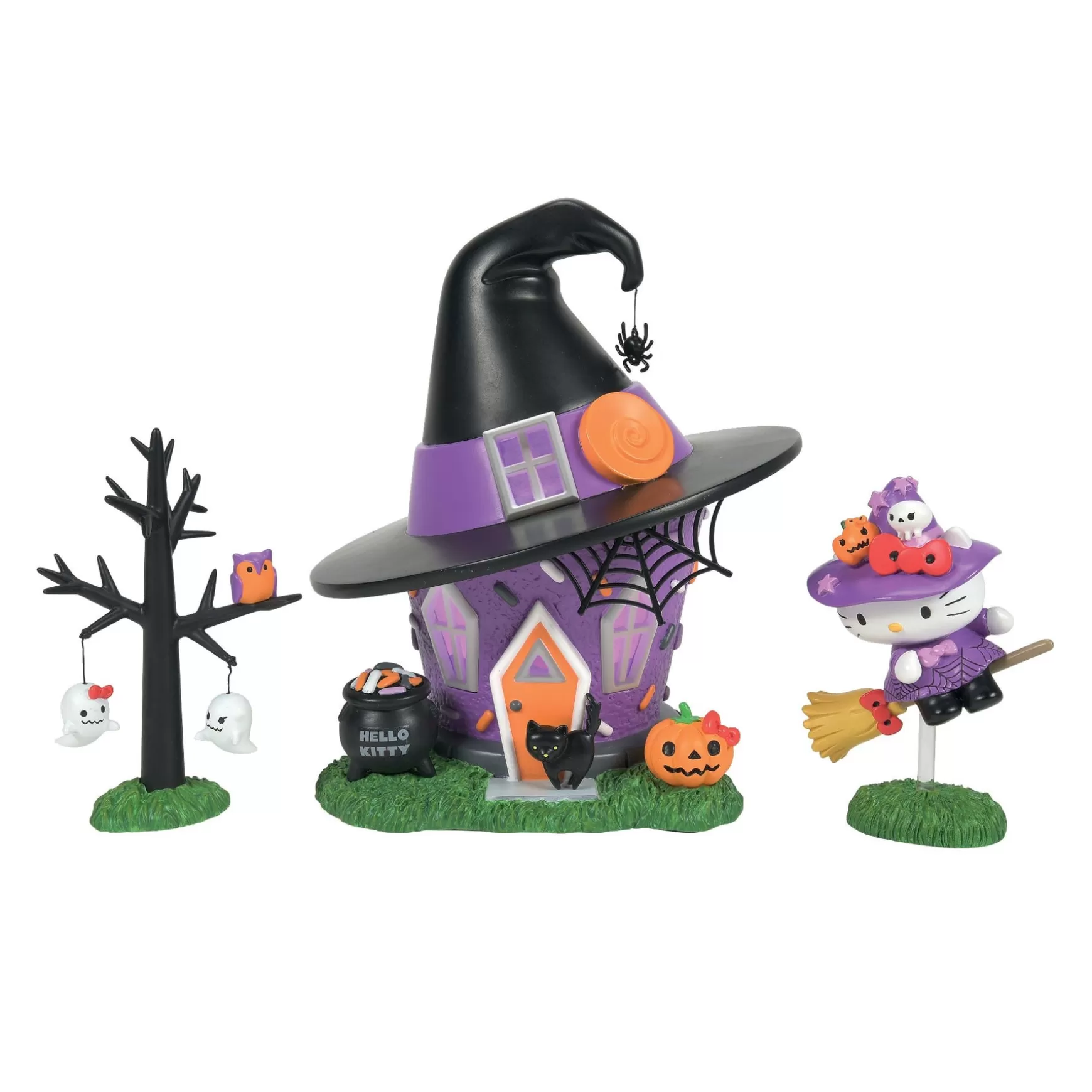 Department 56 Hello Kitty's Witch Tower< Hello Kitty Village