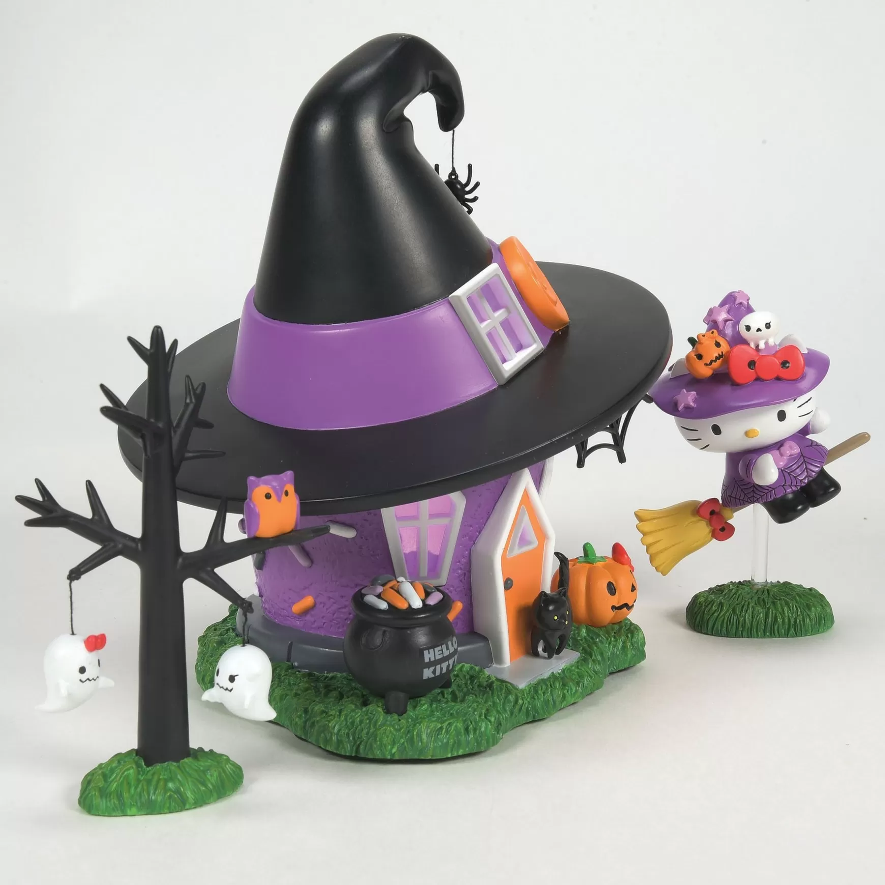 Department 56 Hello Kitty's Witch Tower< Hello Kitty Village