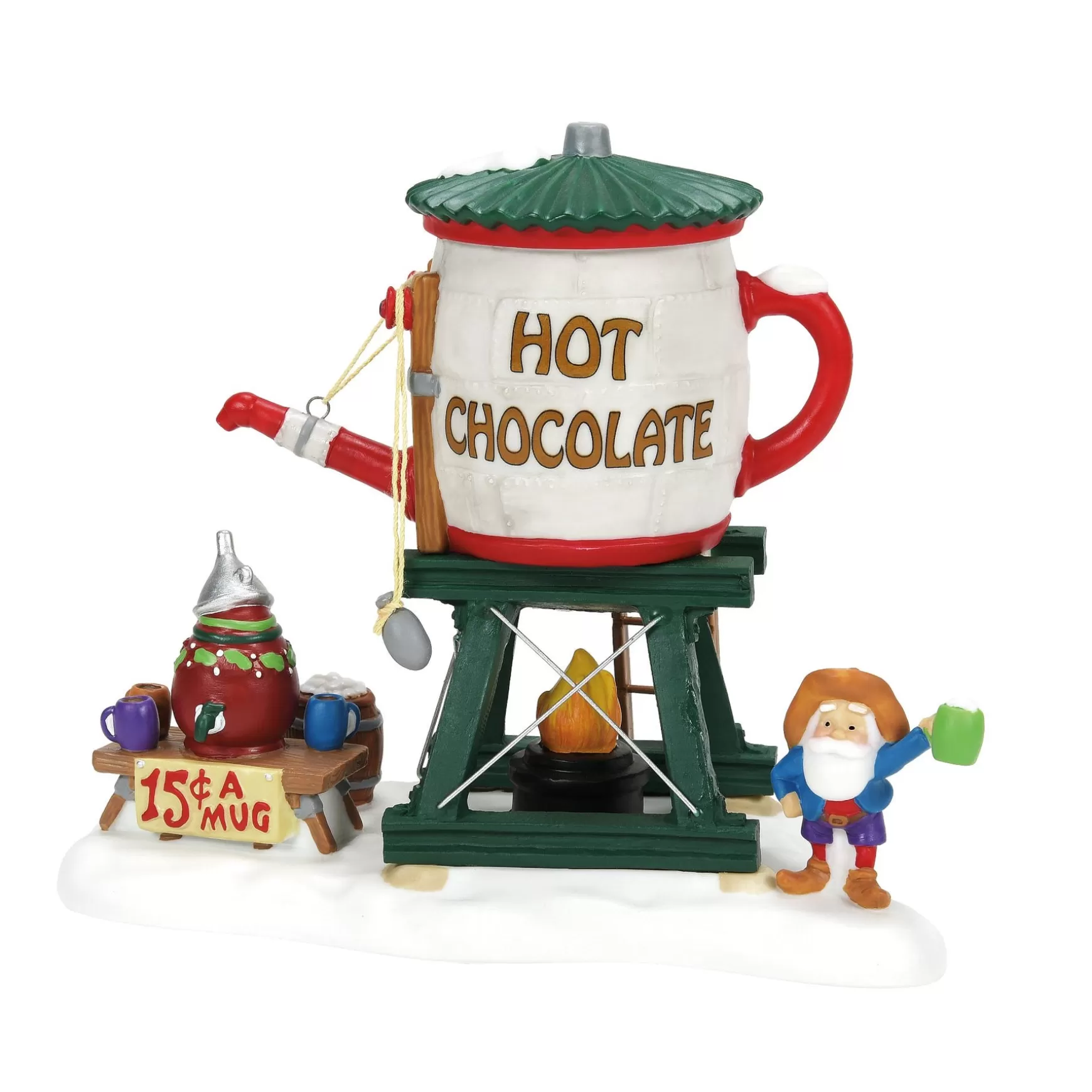 Department 56 Hot Chocolate Tower< North Pole Series