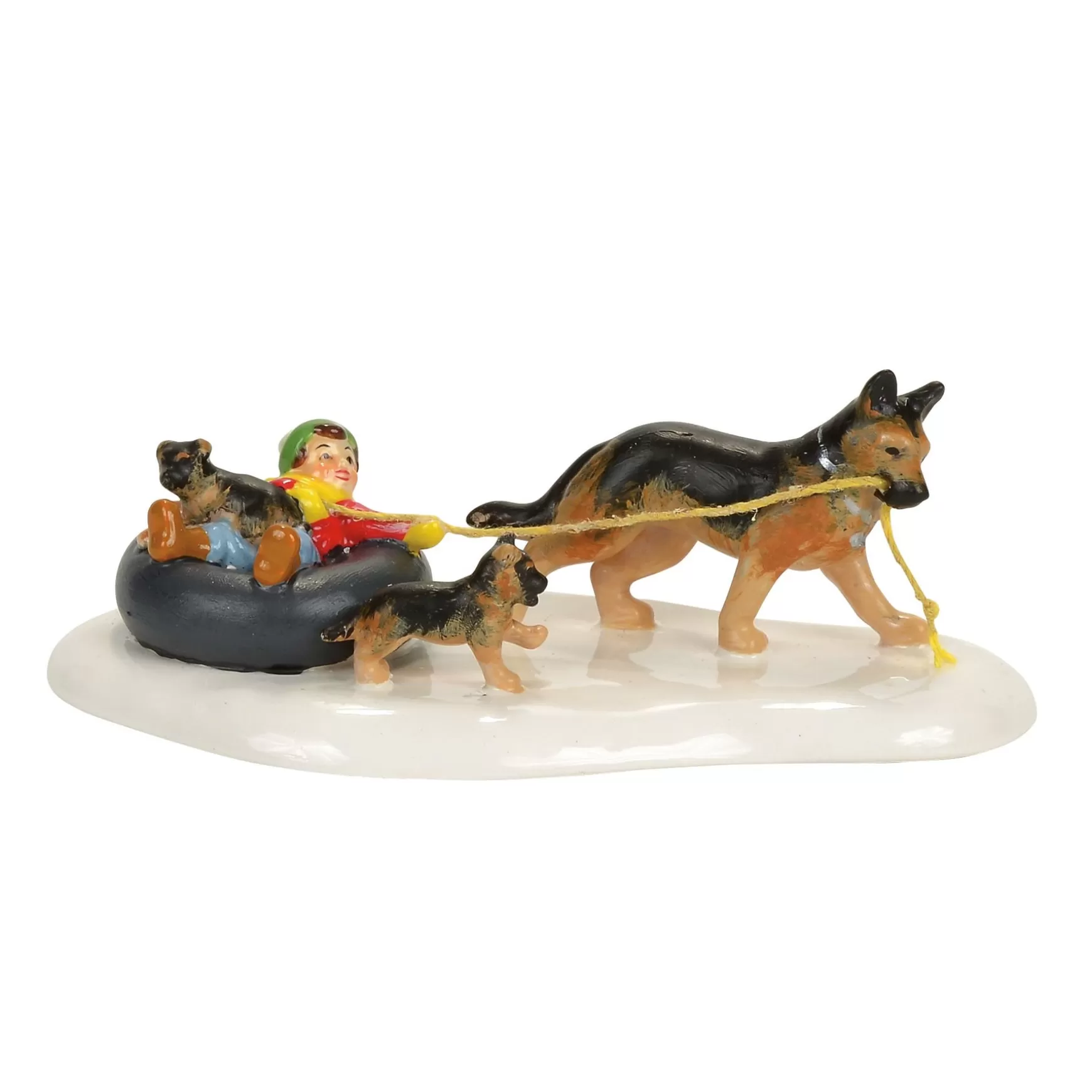 Department 56 Inner Tube Sled Dog Race< The Original Snow Village