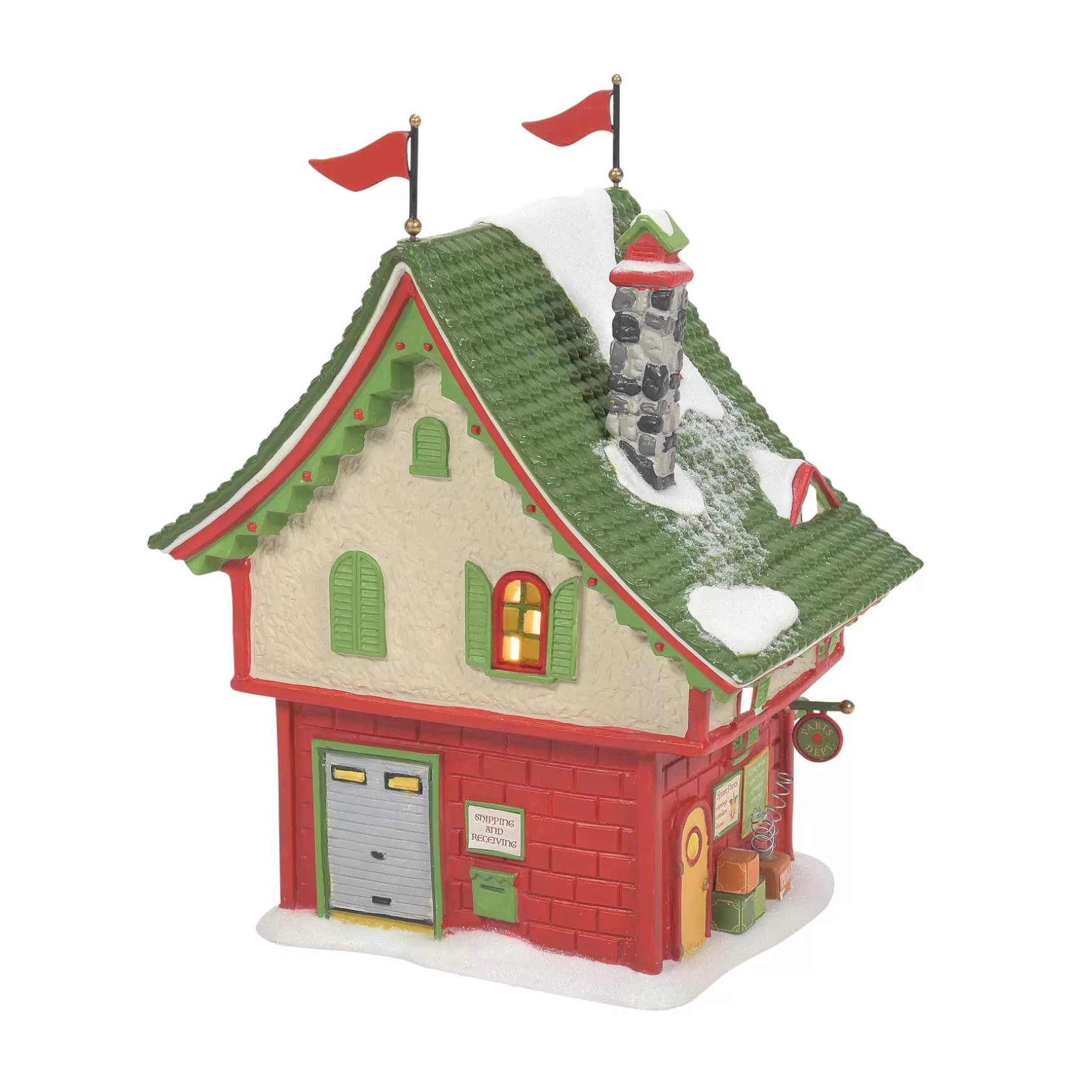 Department 56 Jacques Jack In The Box Shop< North Pole Series