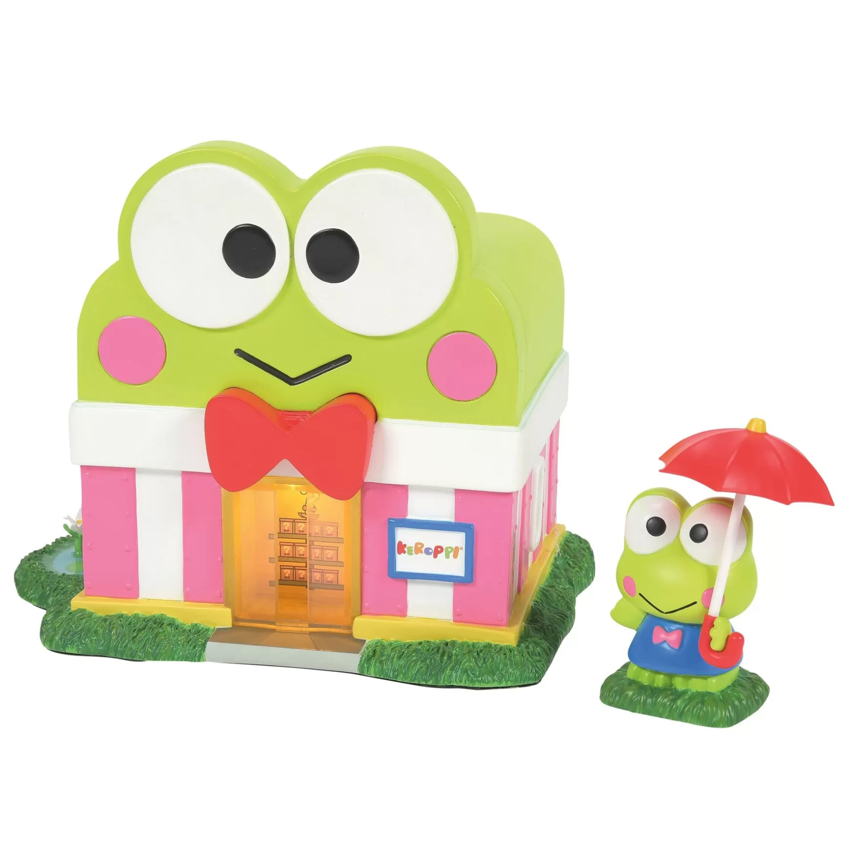 Department 56 Keroppi's Market S/2< Hello Kitty Village