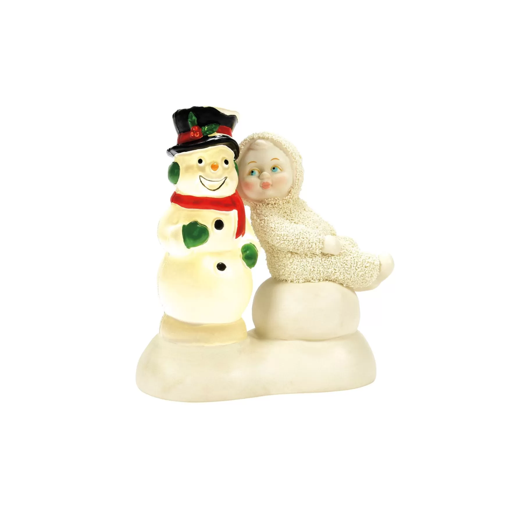 Department 56 Light Me Up, Snowman< Snowbabies Classic Collection | Snowbabies Christmas Jubilee Collection