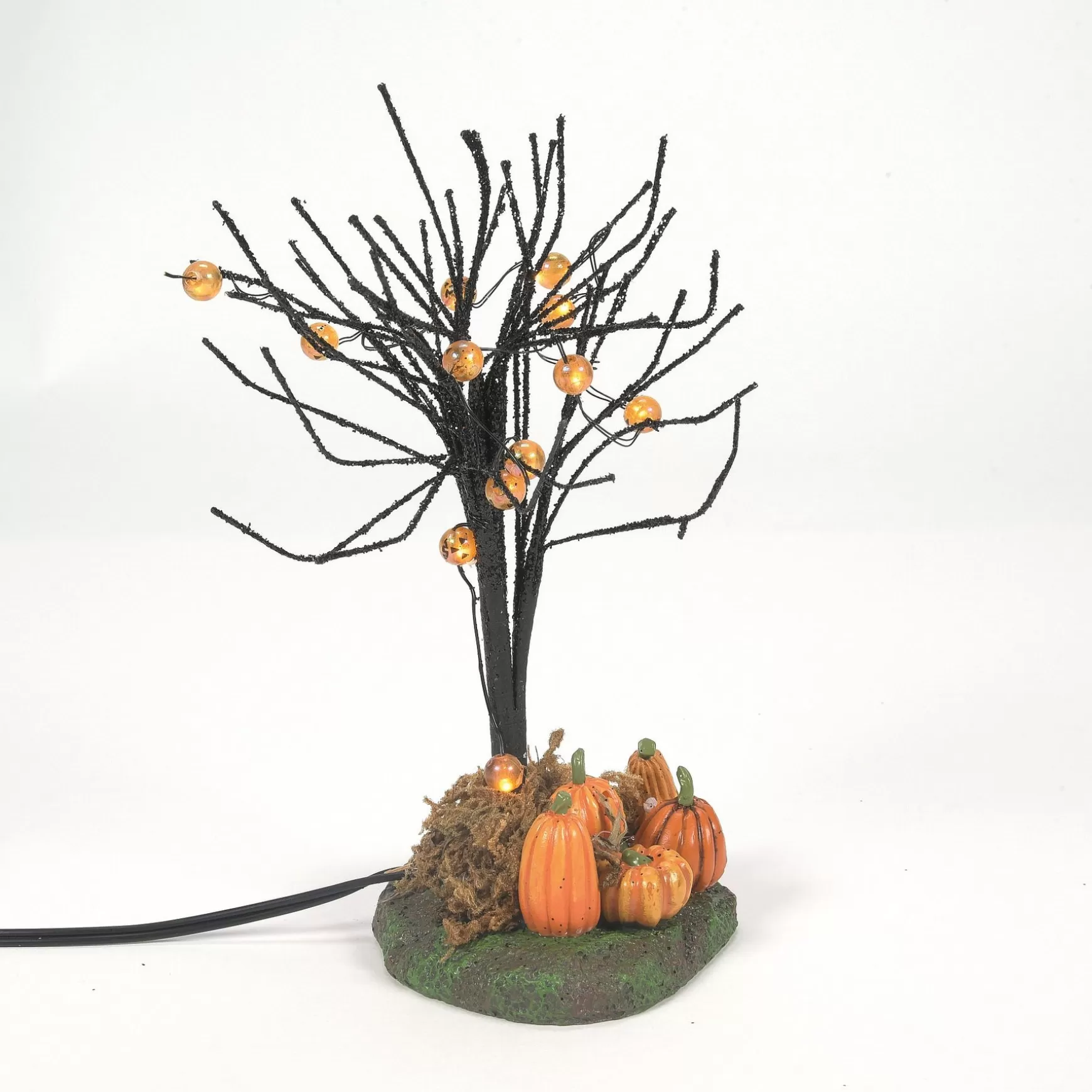 Department 56 Lit Jack-O-Lantern Tree< Halloween Village Accessories