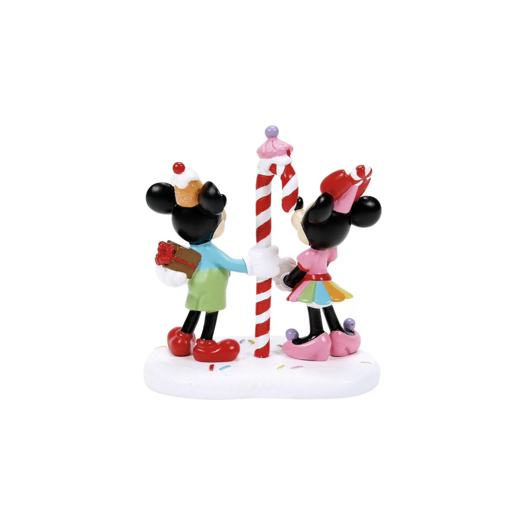 Department 56 Mickey & Minnie Share A Treat< Disney Village