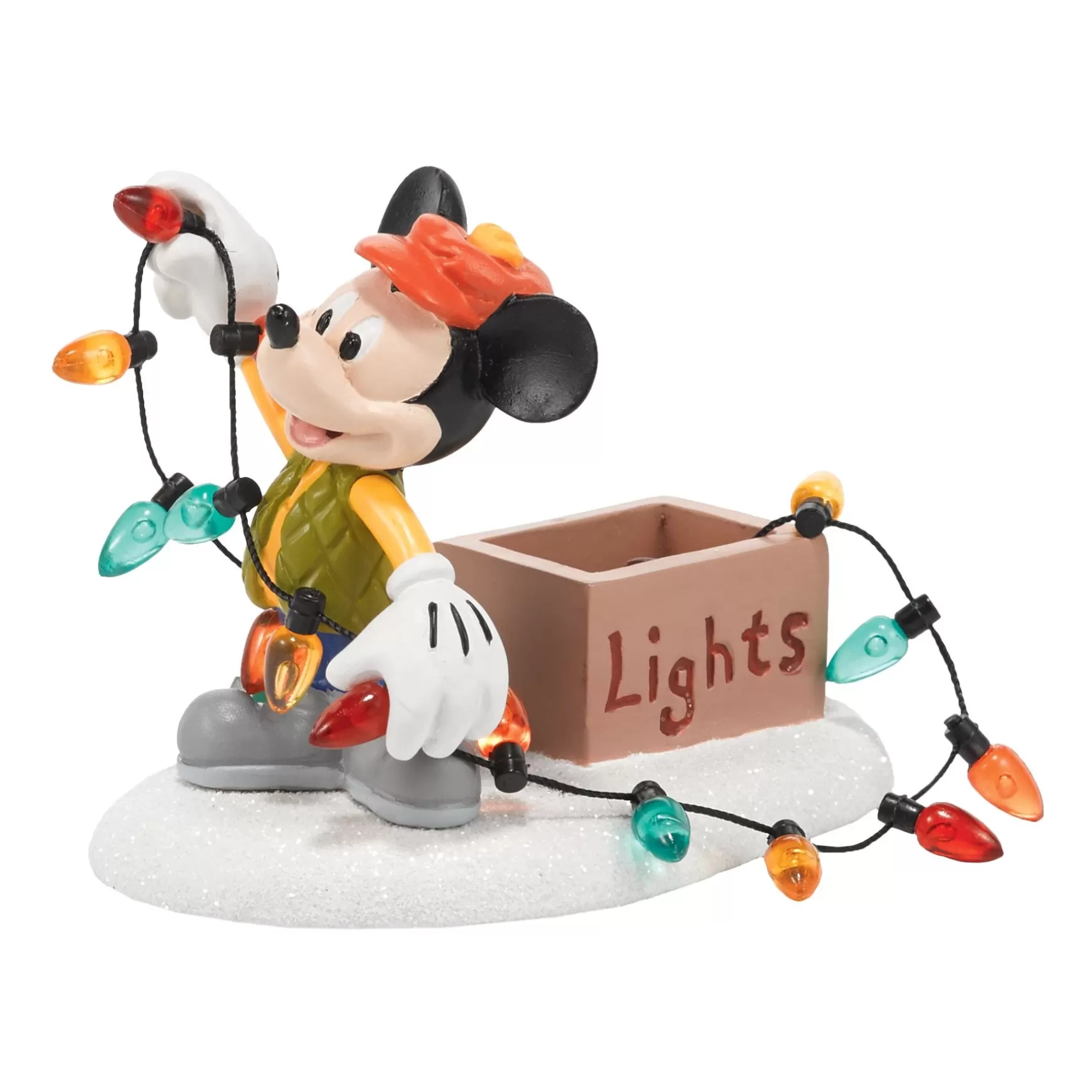 Department 56 Mickey Lights Up Christmas< Disney Village