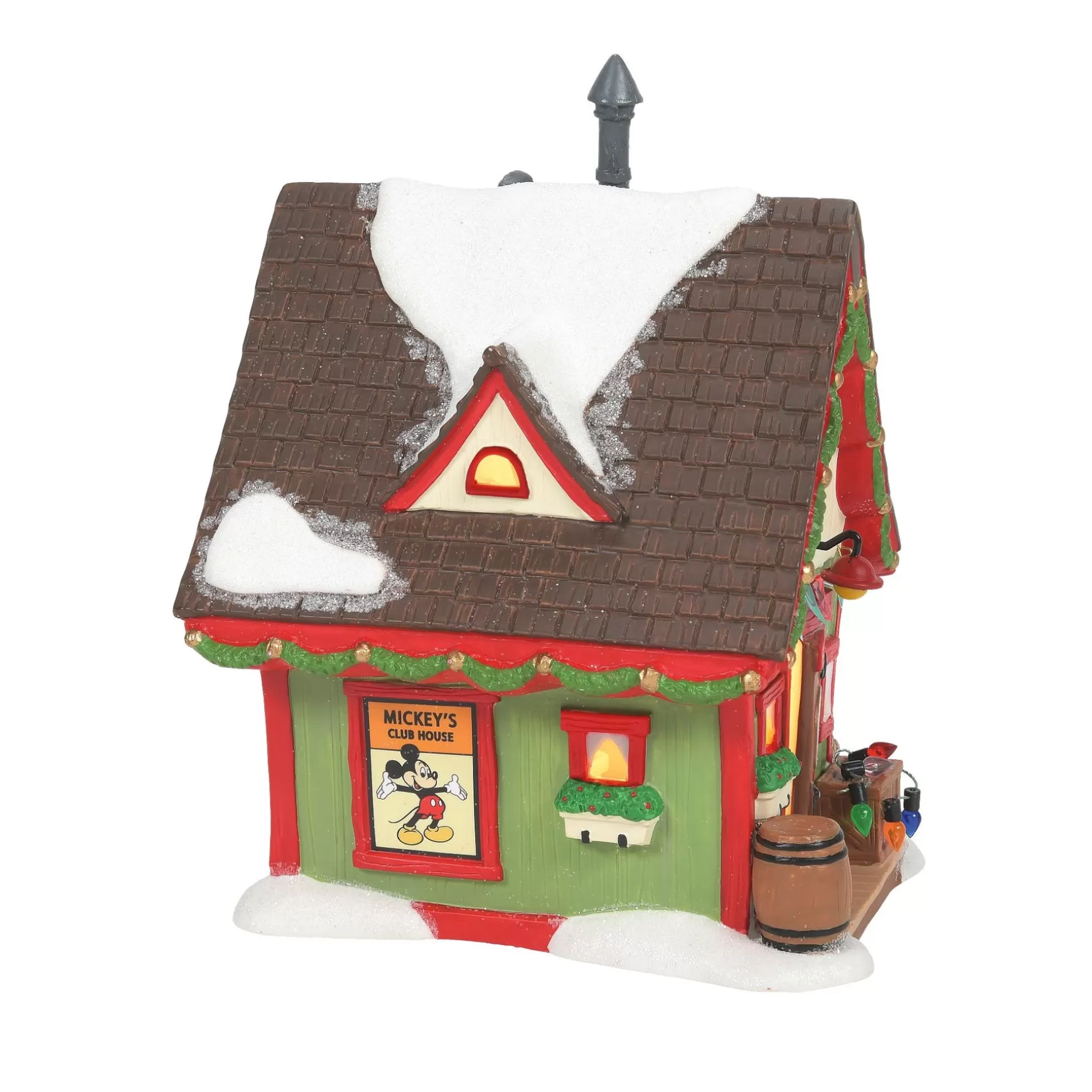 Department 56 Mickey's Clubhouse< Disney Village