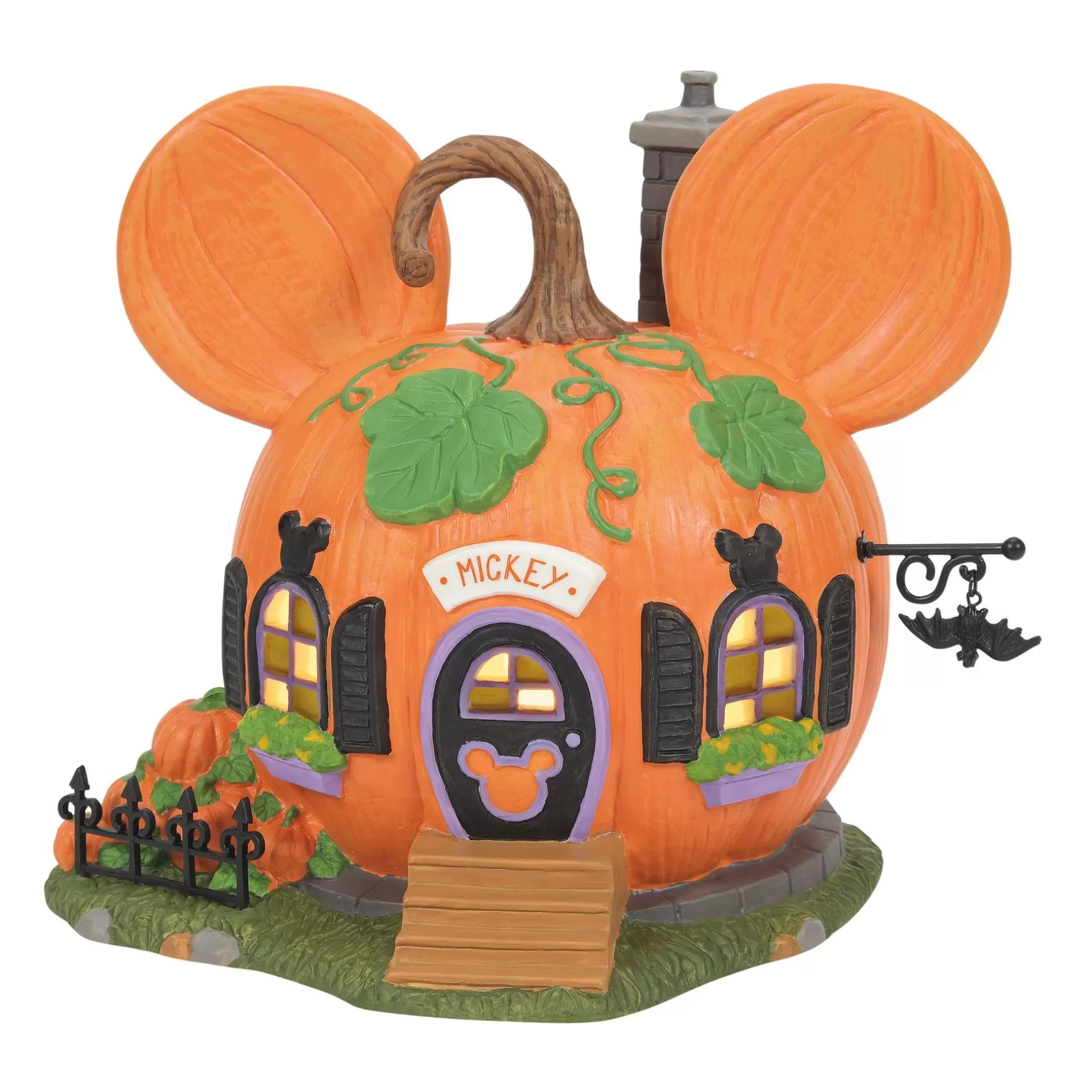 Department 56 Mickey's Pumpkintown House< Disney Village