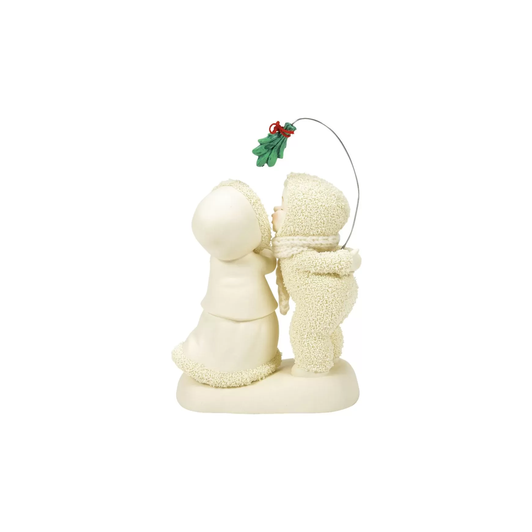 Department 56 Mistletoe Kisses< Snowbabies Classic Collection | Snowbabies Christmas Jubilee Collection