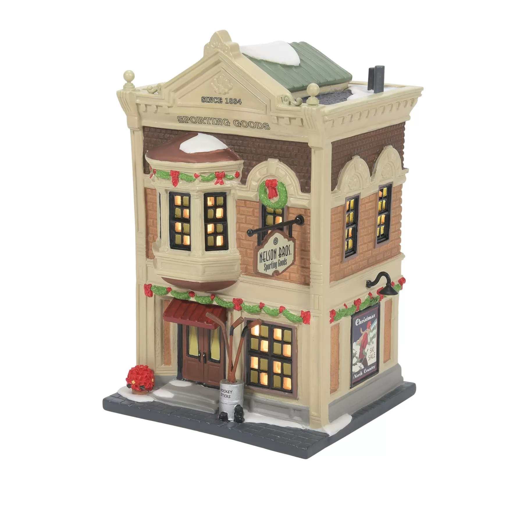 Department 56 Nelson Bros. Sporting Goods< Christmas In The City Series