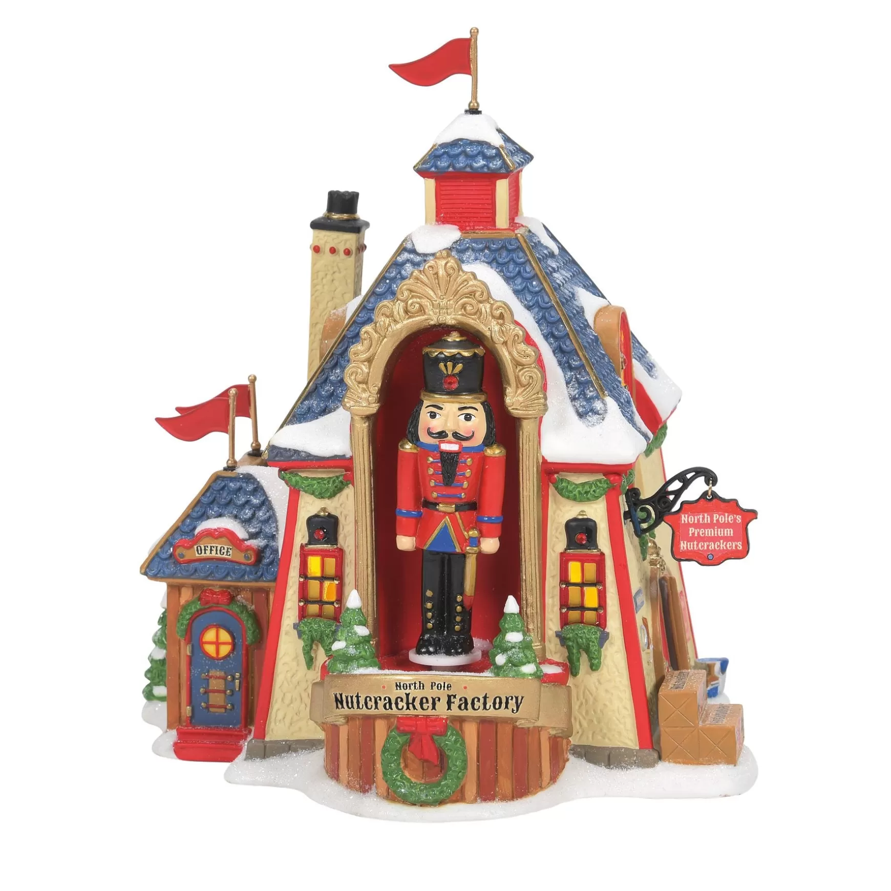 Department 56 North Pole Nutcracker Factory< North Pole Series