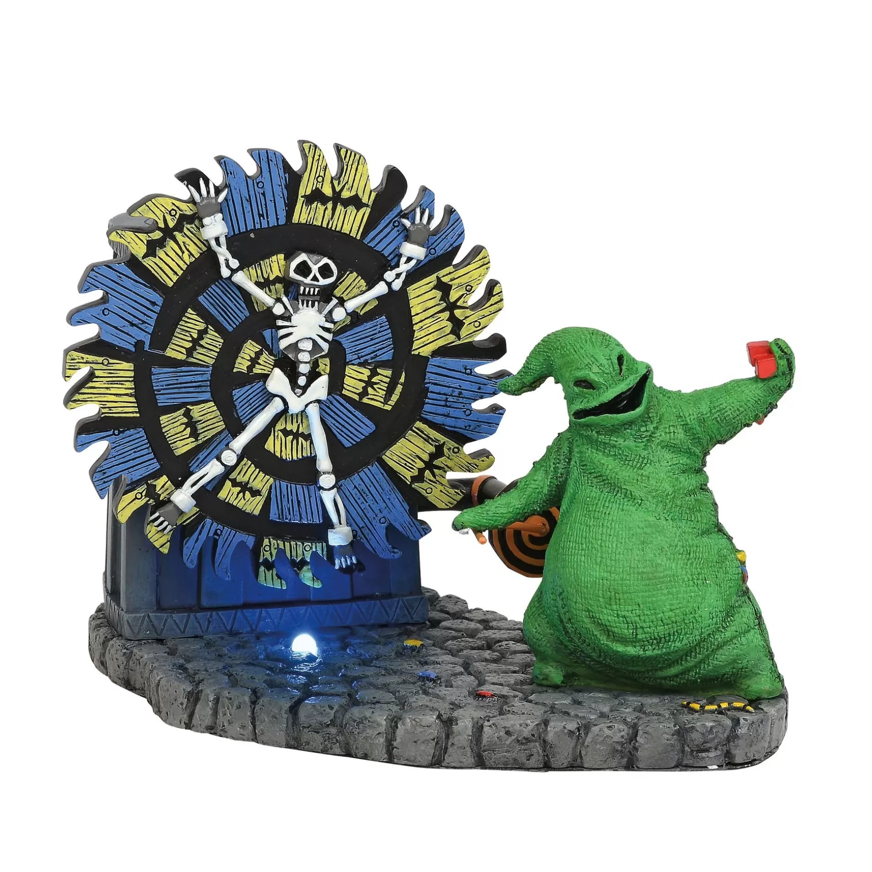 Department 56 Oogie Boogie Gives a Spin< The Nightmare Before Christmas® Village