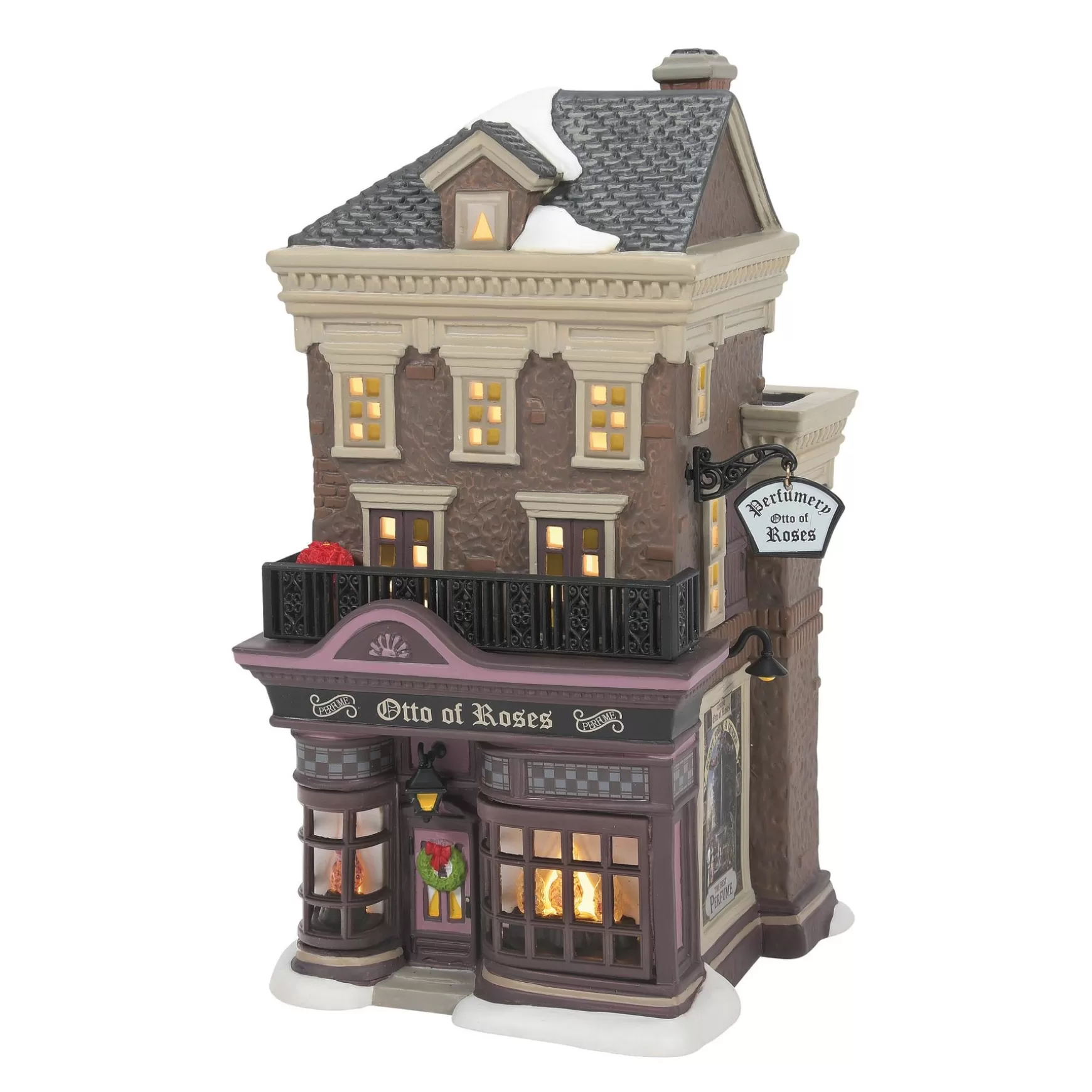 Department 56 Otto Of Roses Perfumery< Dickens Village Series