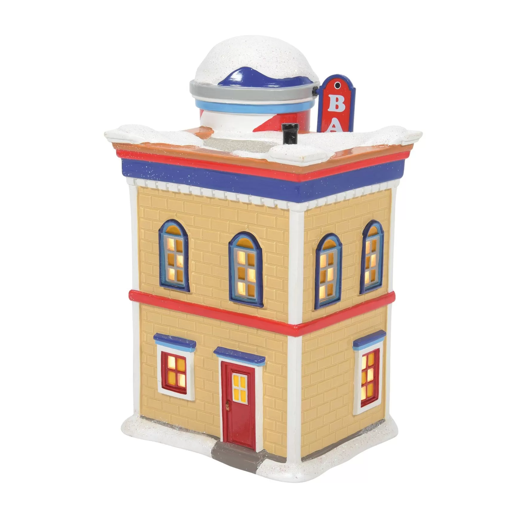 Department 56 Pinecrest Barber Shop< Peanuts® Village