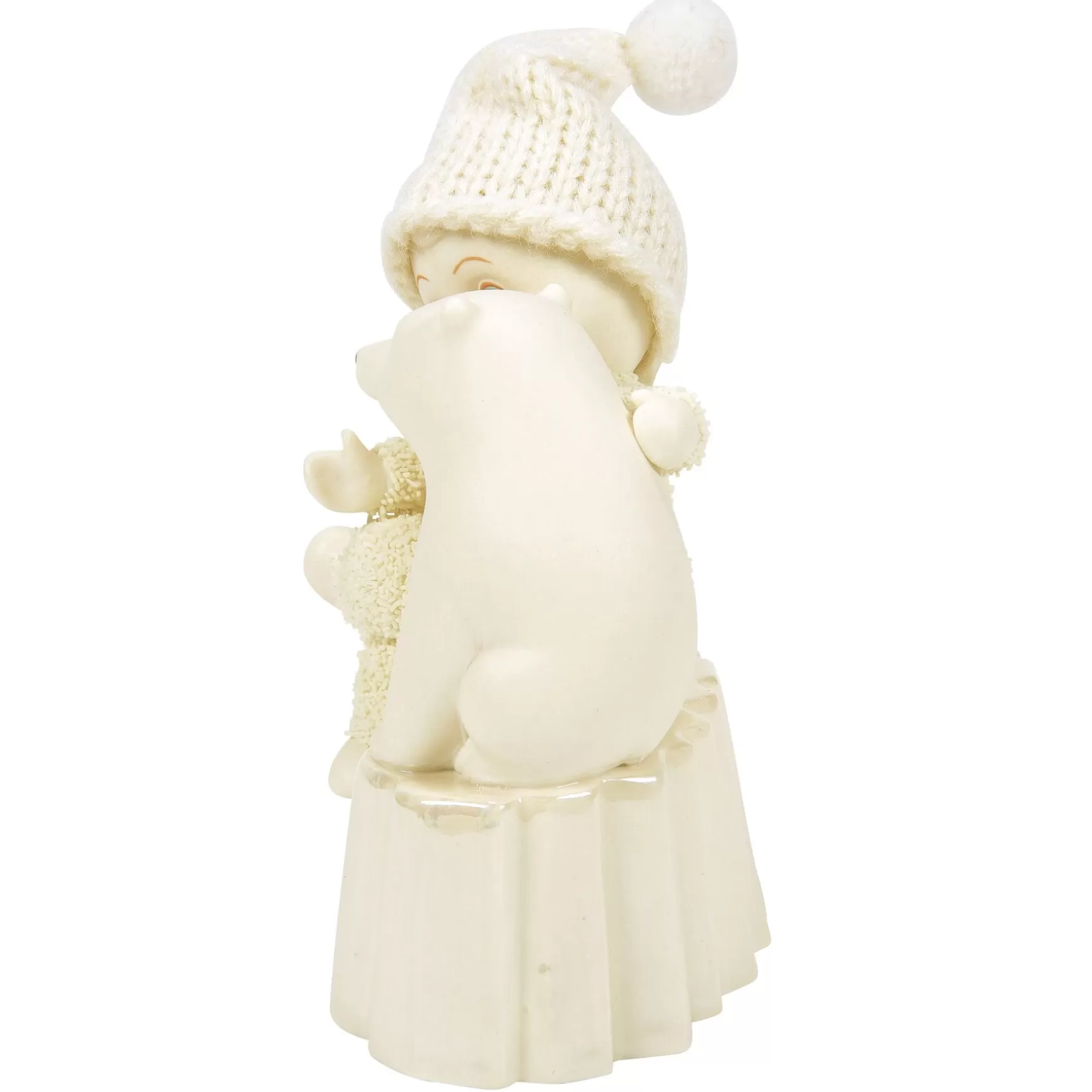 Department 56 Polar Bear Snuggles< Snowbabies Polar Shores Collection | Snowbabies Classic Collection