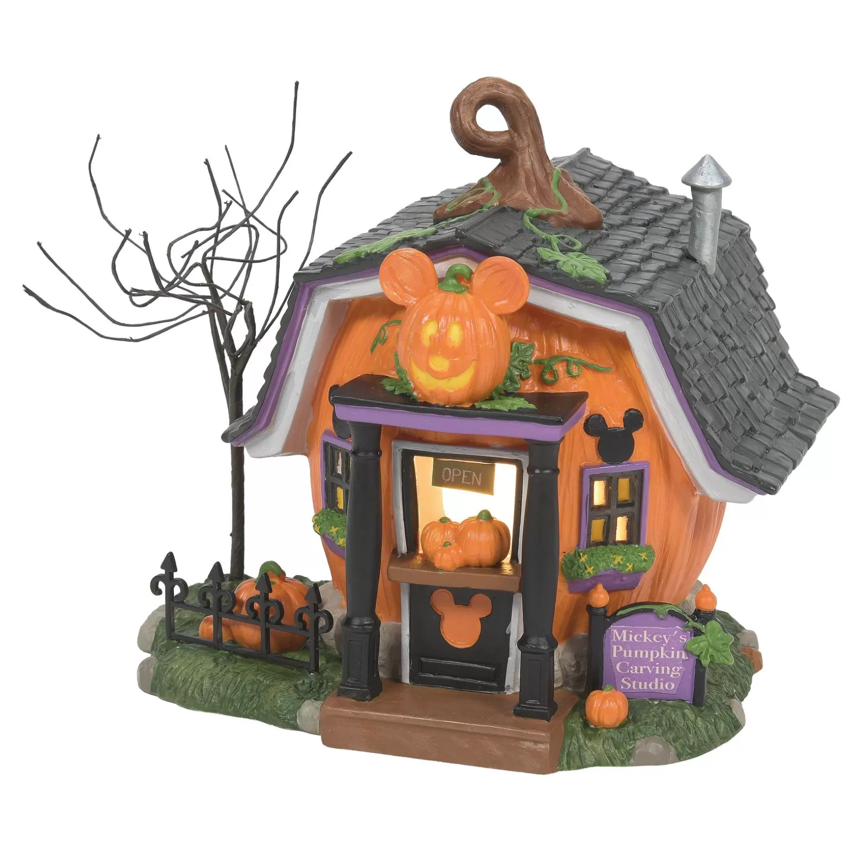 Department 56 Pumpkintown Carving Studio< Disney Village