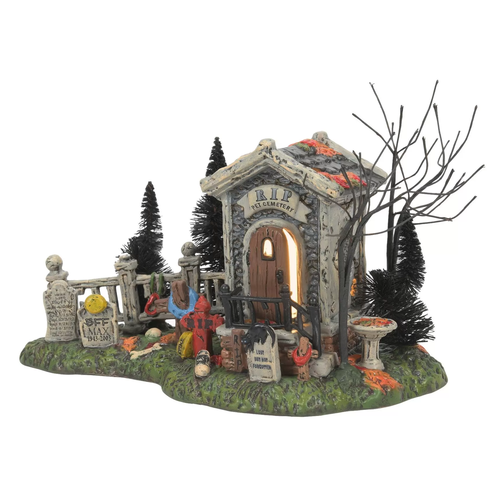 Department 56 R.I.P. Cemetery< Snow Village Halloween