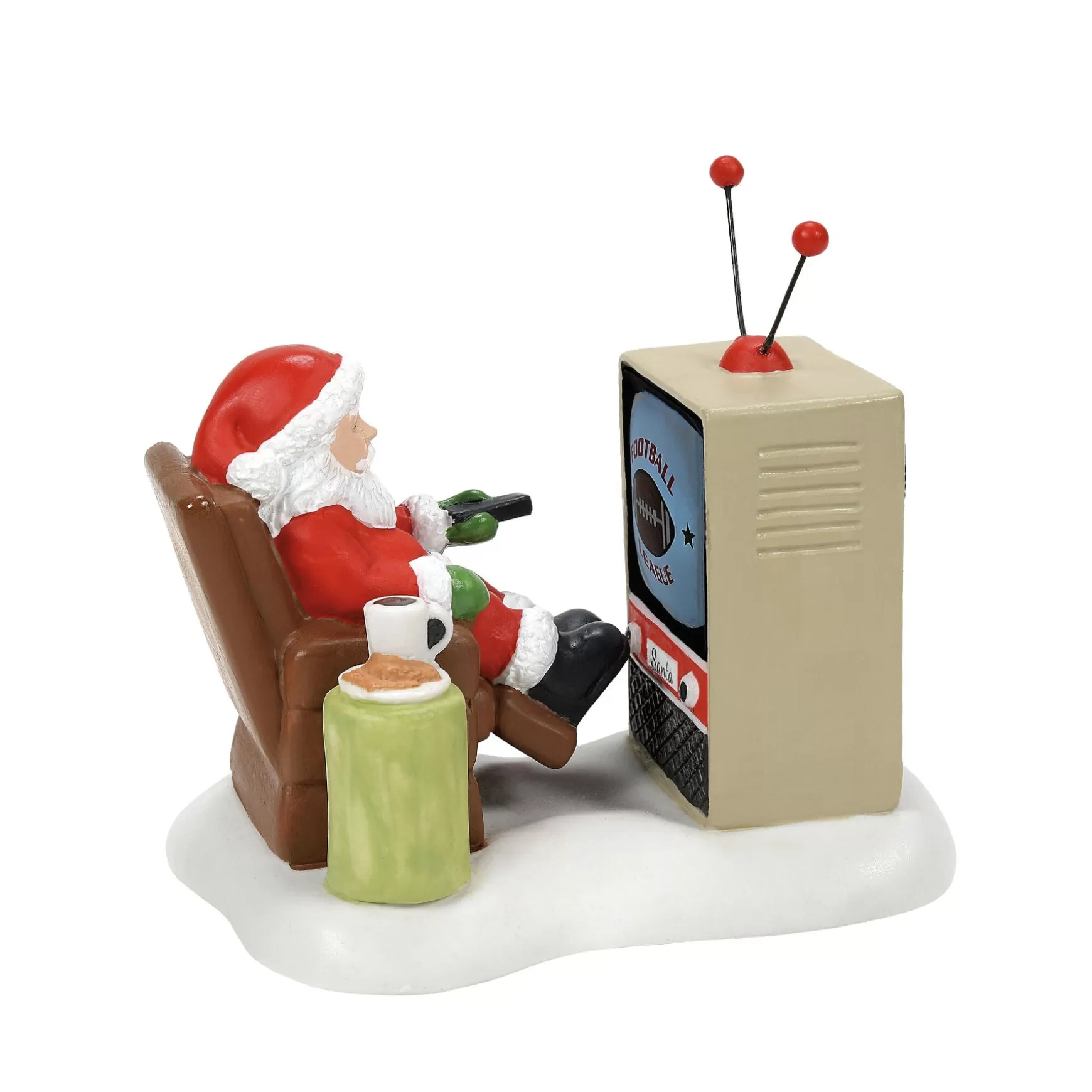 Department 56 Santa At The Man Cave< North Pole Series